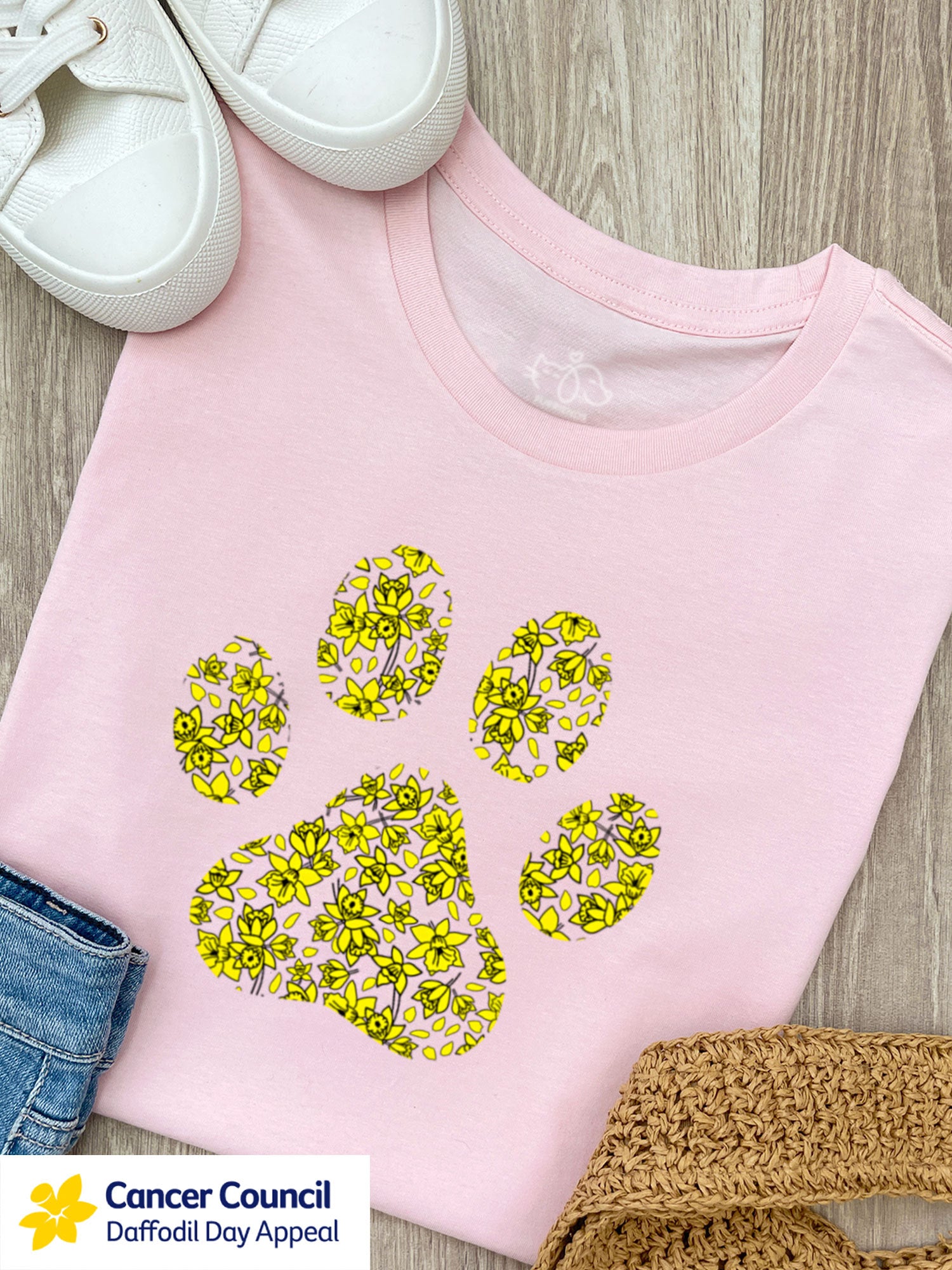 LIMITED EDITION Light After Dark Paw Print Ava Women's Regular Fit Tee