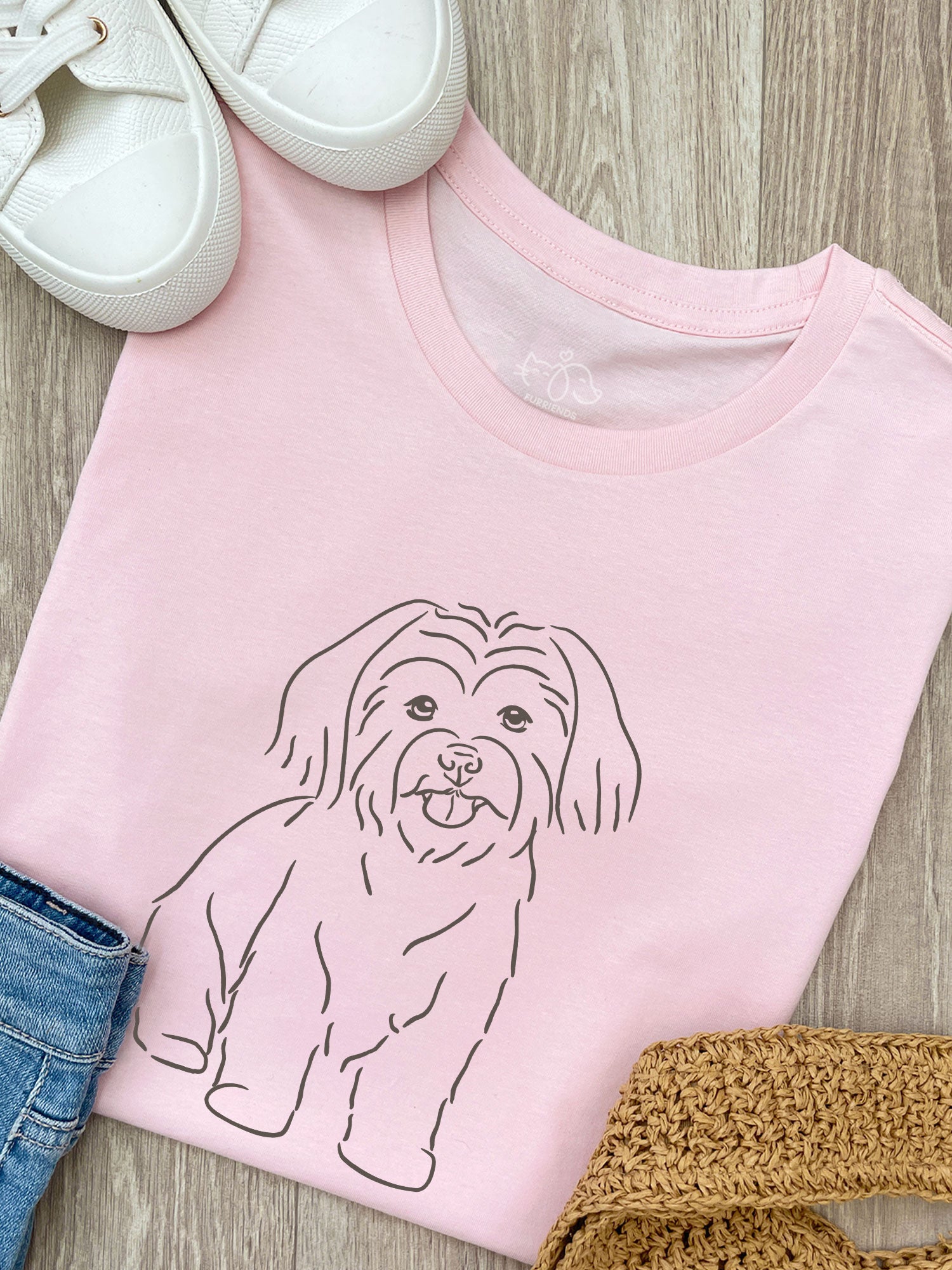 Maltese Terrier Ava Women's Regular Fit Tee