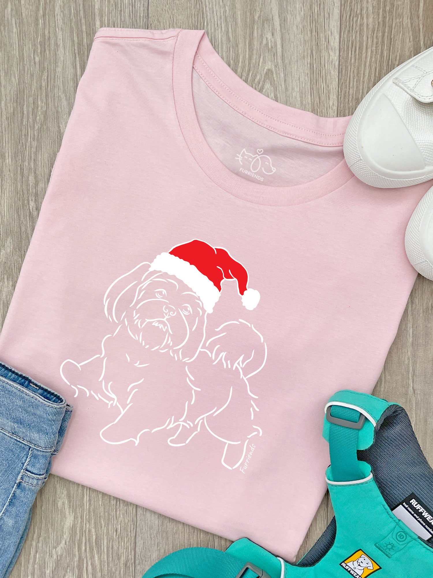 Shih Tzu Christmas Edition Ava Women's Regular Fit Tee