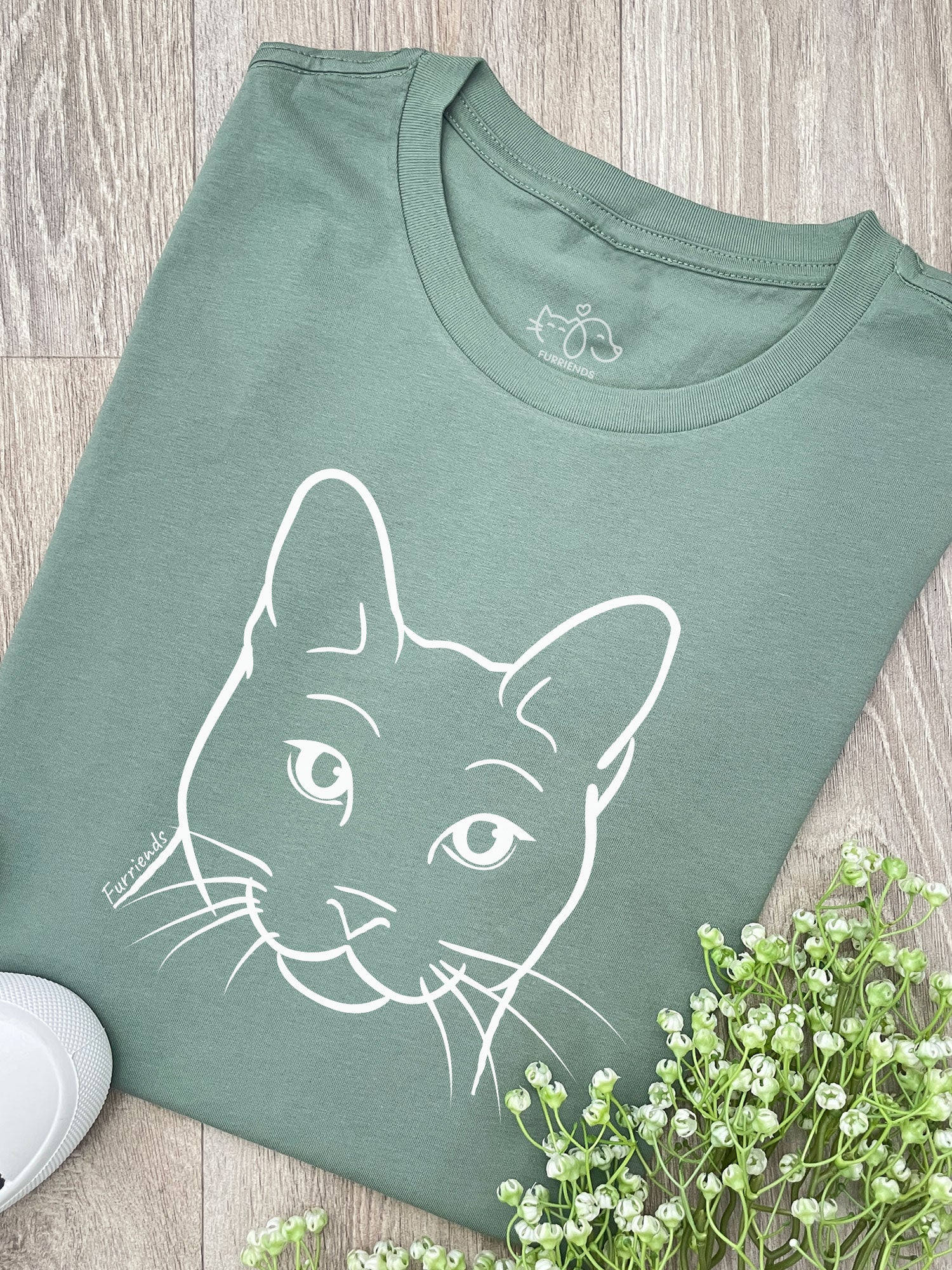 Russian Blue Ava Women's Regular Fit Tee