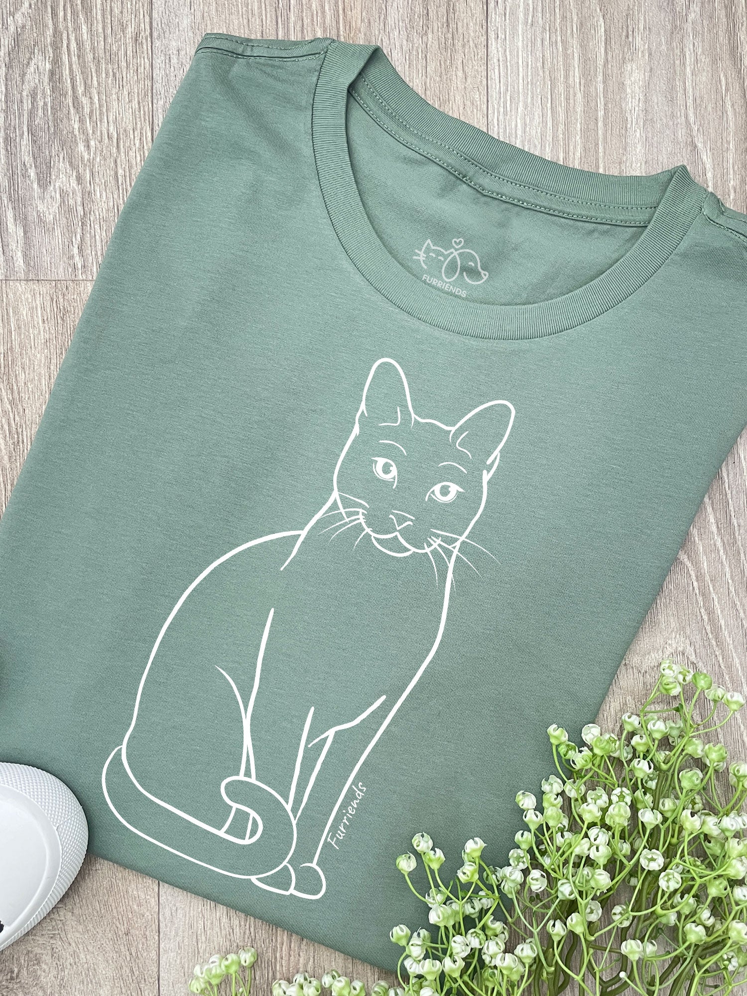 Russian Blue Ava Women's Regular Fit Tee