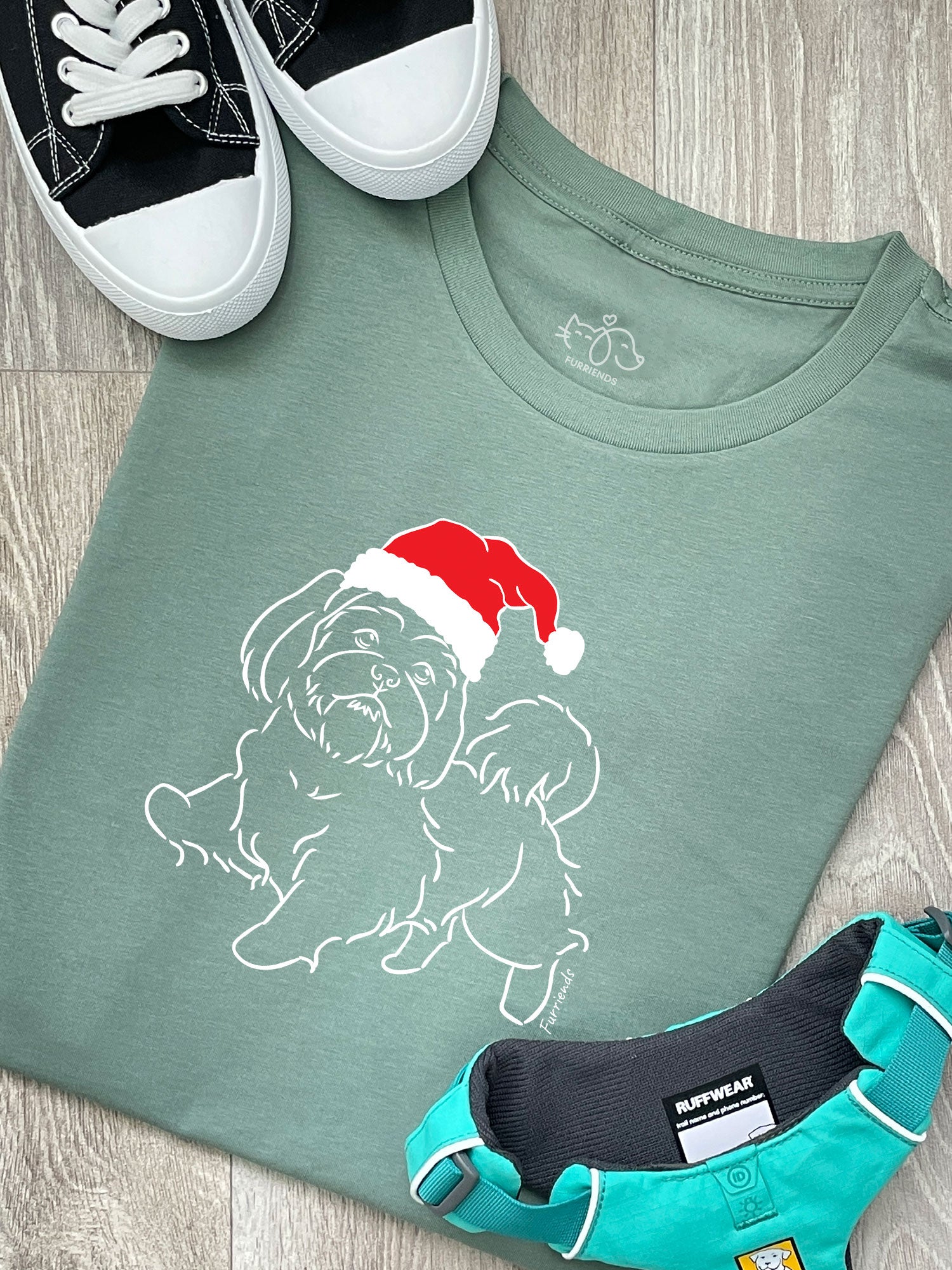 Shih Tzu Christmas Edition Ava Women's Regular Fit Tee