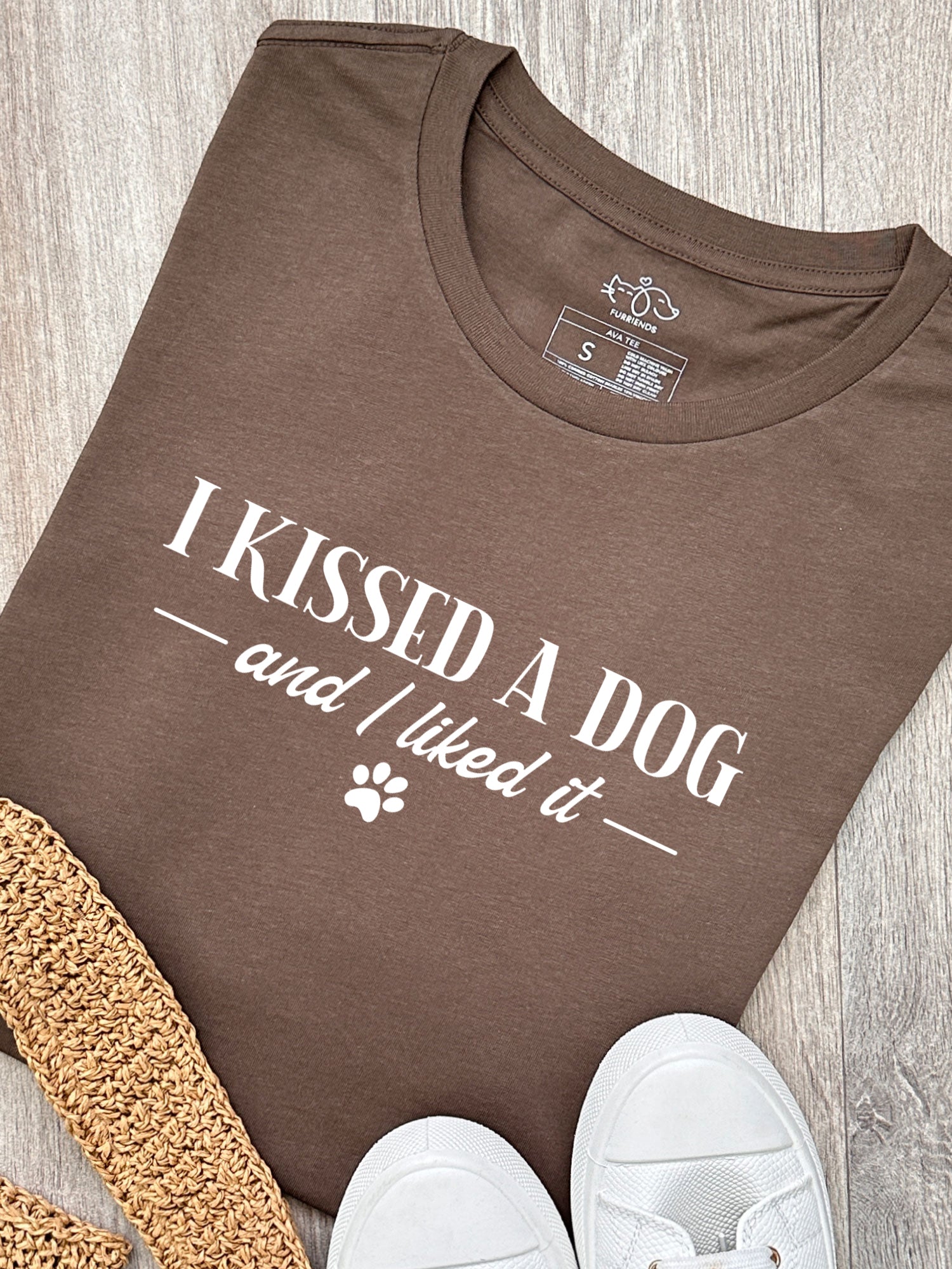 I Kissed A Dog And I Liked It Ava Women's Regular Fit Tee