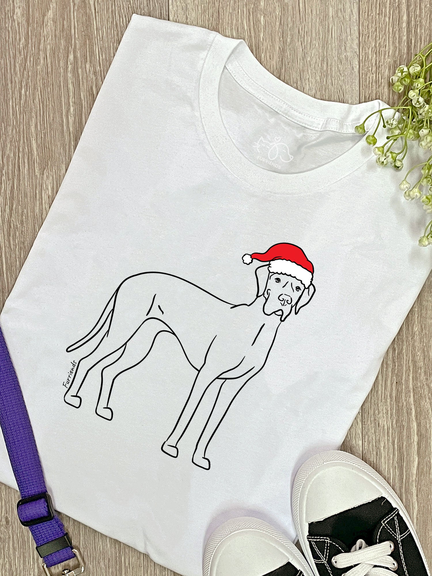 Great Dane Christmas Edition Ava Women's Regular Fit Tee