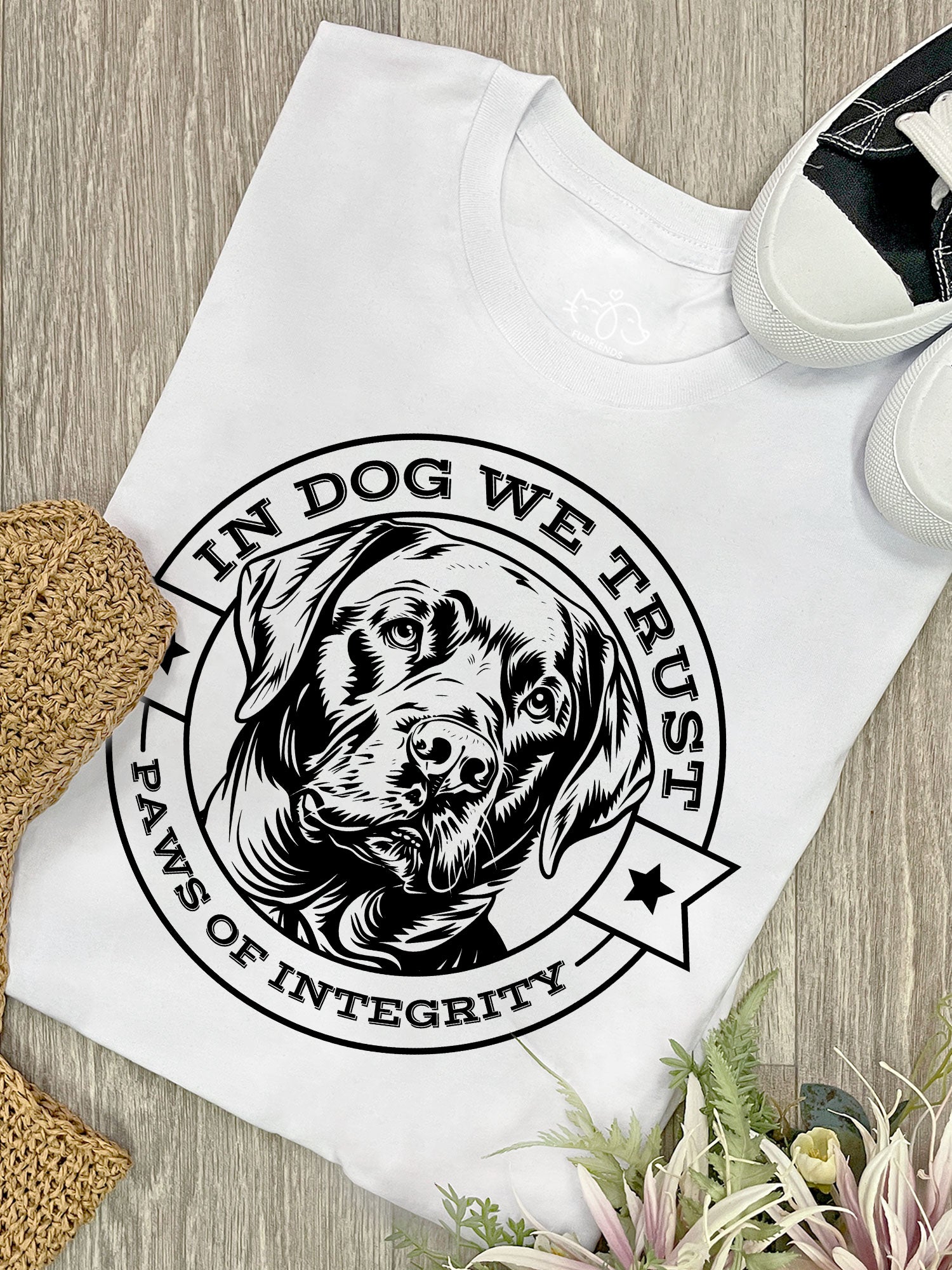 In Dog We Trust Ava Women's Regular Fit Tee