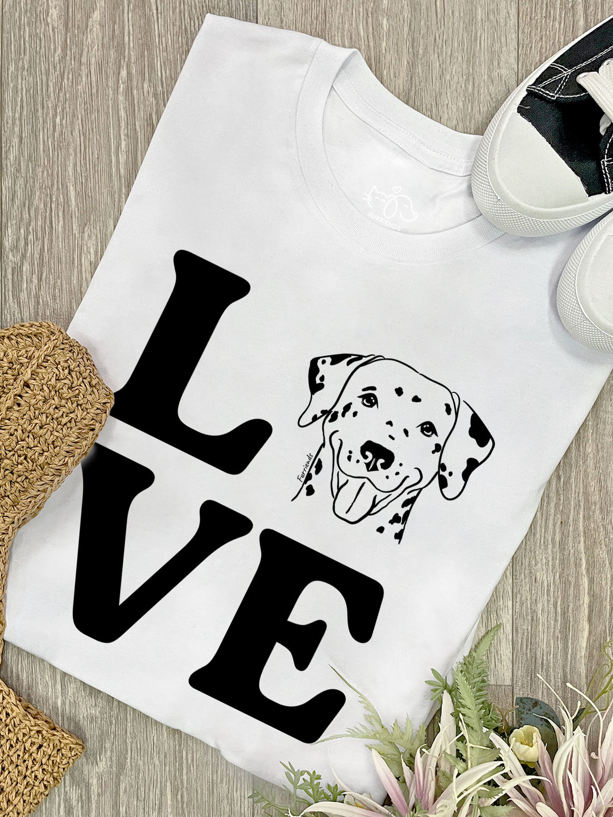 Customisable Breed LOVE Ava Women&#39;s Regular Fit Tee