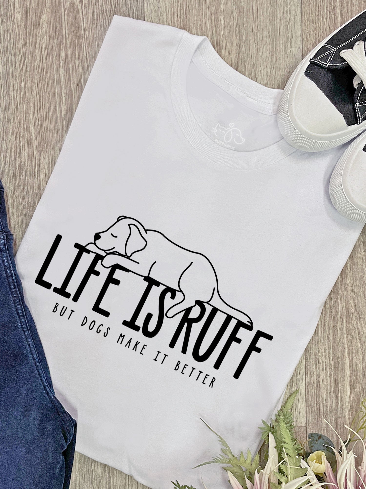 Life Is Ruff Ava Women's Regular Fit Tee