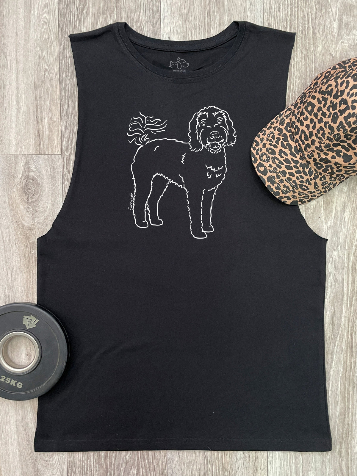 Labradoodle Axel Drop Armhole Muscle Tank