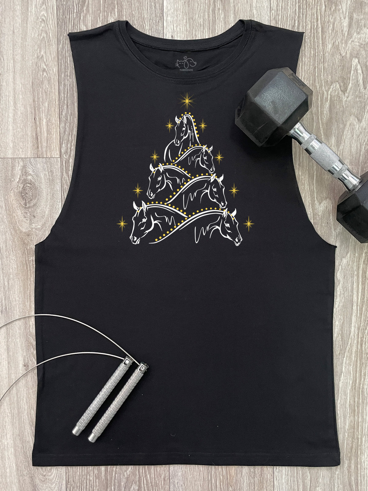 Horsemas Tree Axel Drop Armhole Muscle Tank