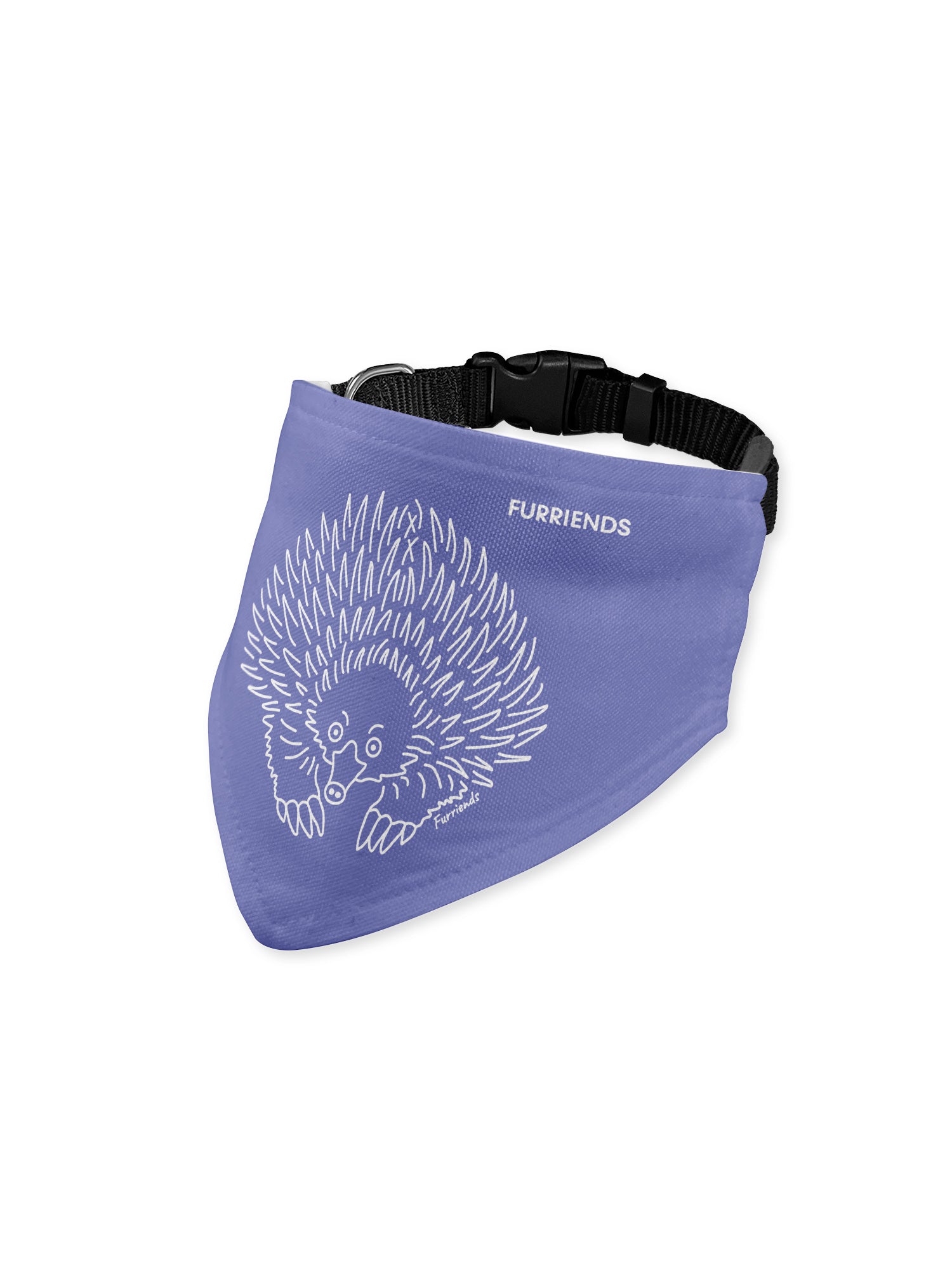 Echidna Reversible Dog Bandana With Collar