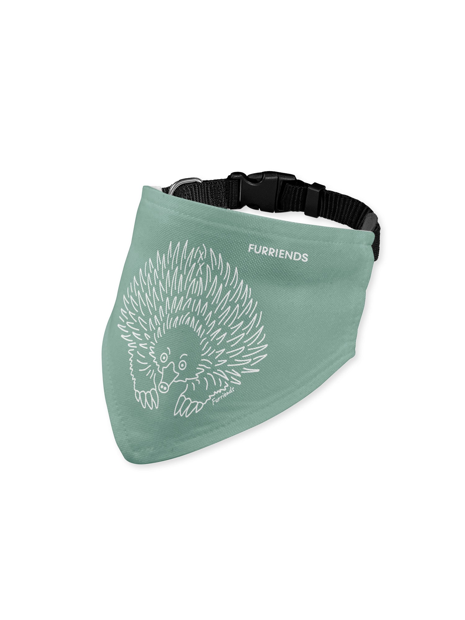 Echidna Reversible Dog Bandana With Collar