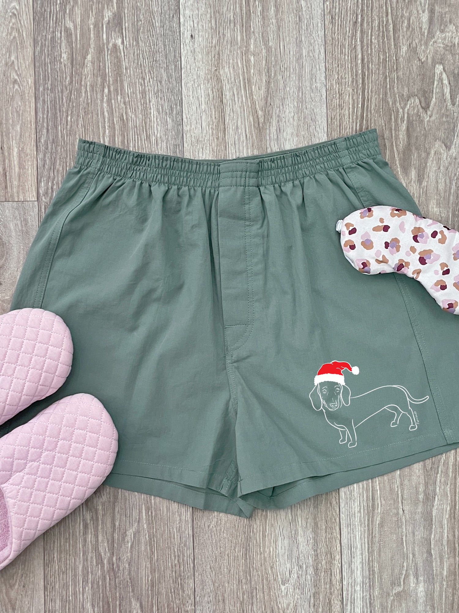 Dachshund Finley Cotton Boxer Shorts