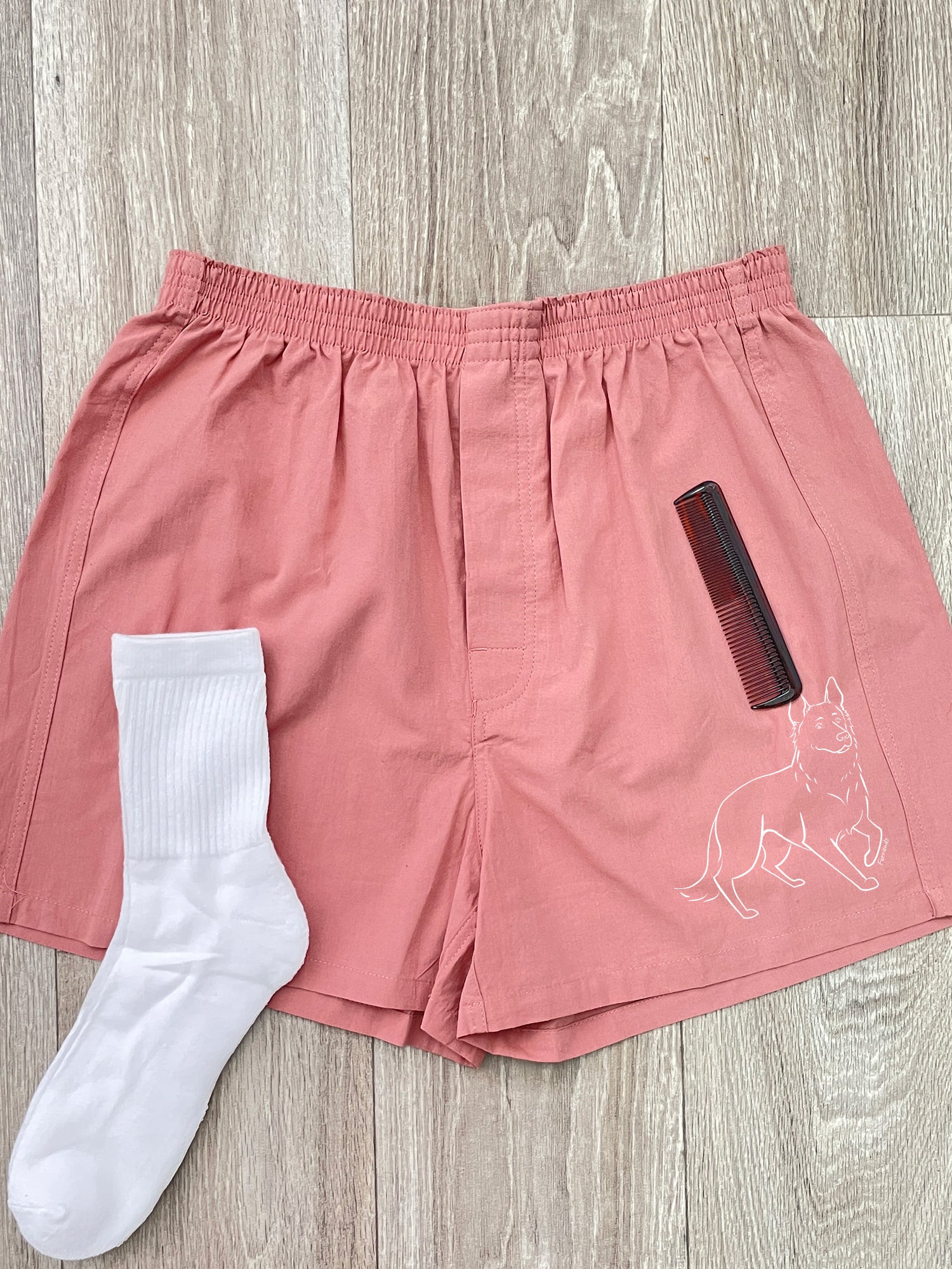 German Shepherd Finley Cotton Boxer Shorts