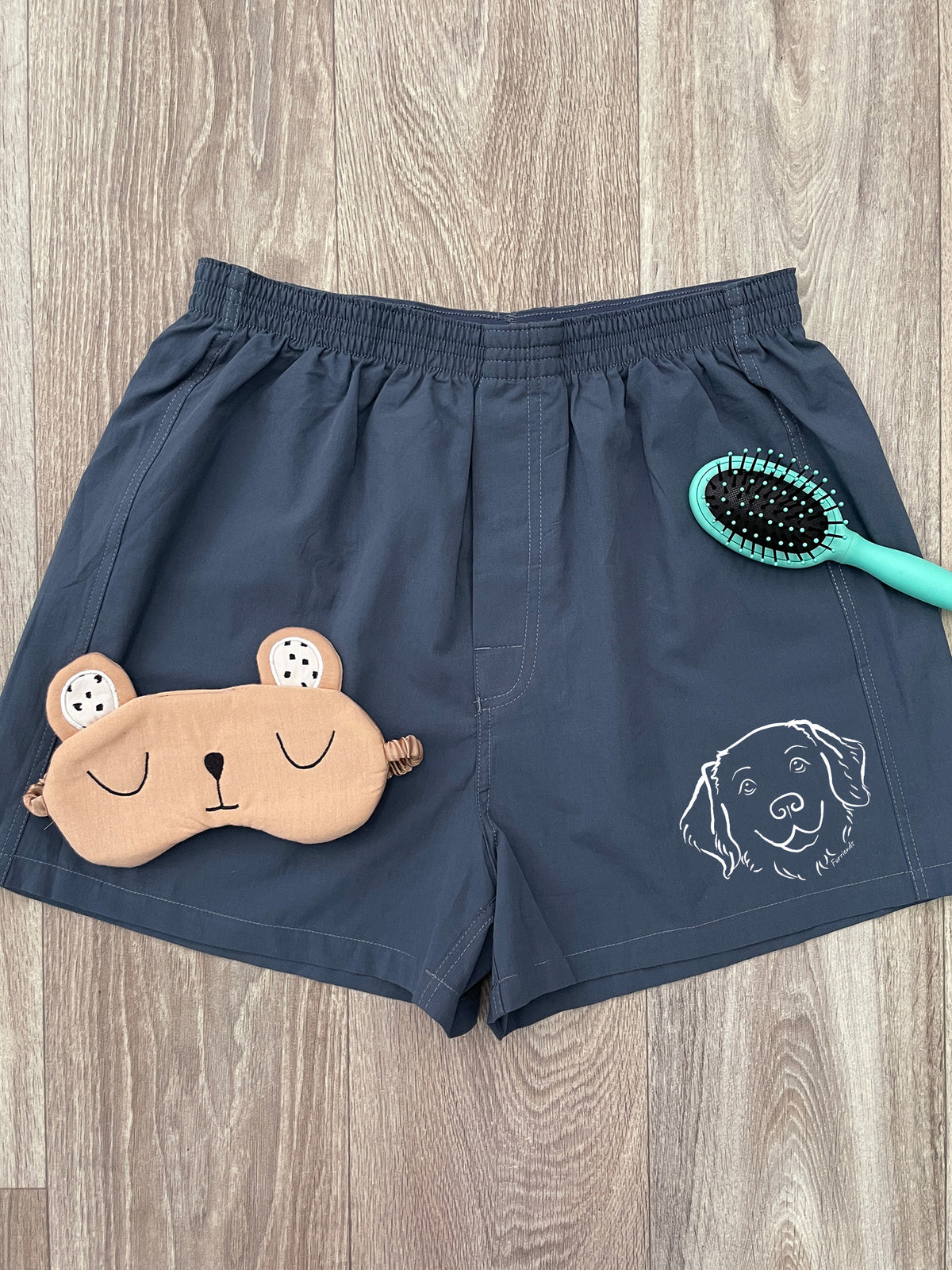 Golden Retriever Finley Cotton Boxer Shorts