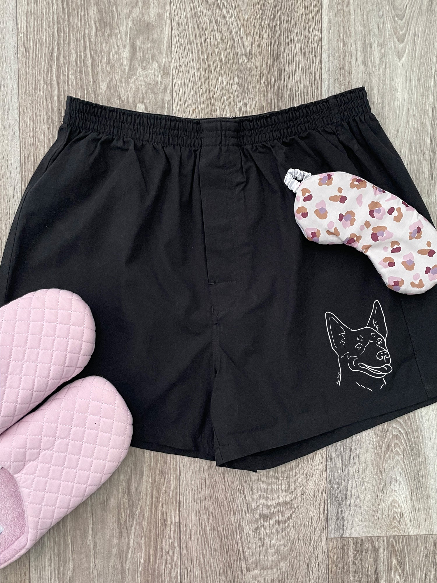 Kelpie Finley Cotton Boxer Shorts