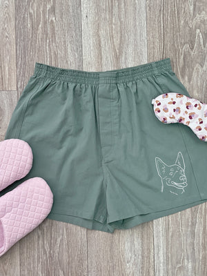 Kelpie Finley Cotton Boxer Shorts