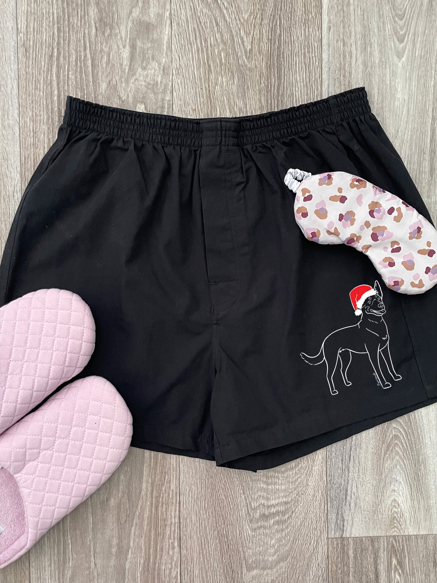 Kelpie Finley Cotton Boxer Shorts