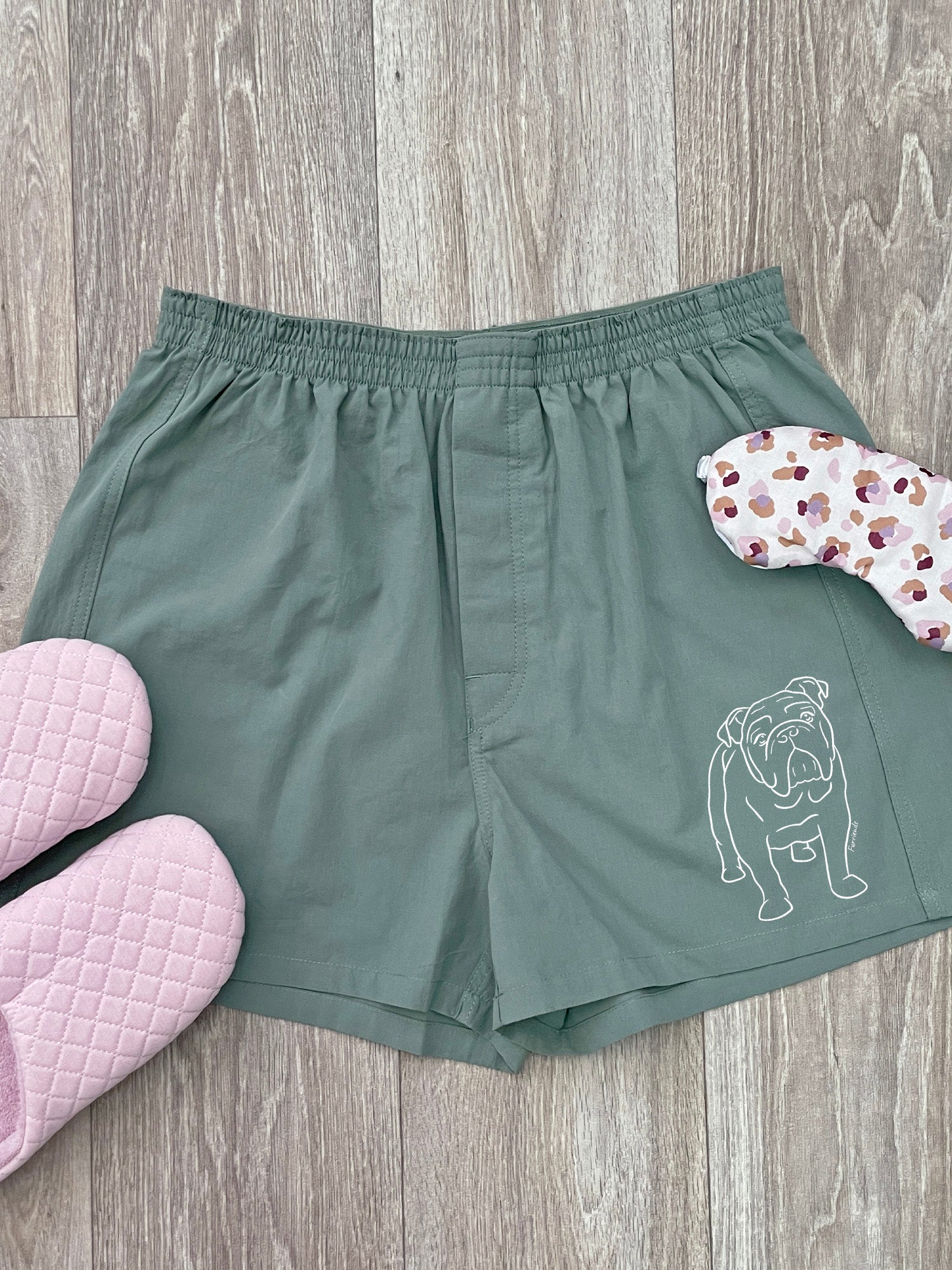 British Bulldog Finley Cotton Boxer Shorts