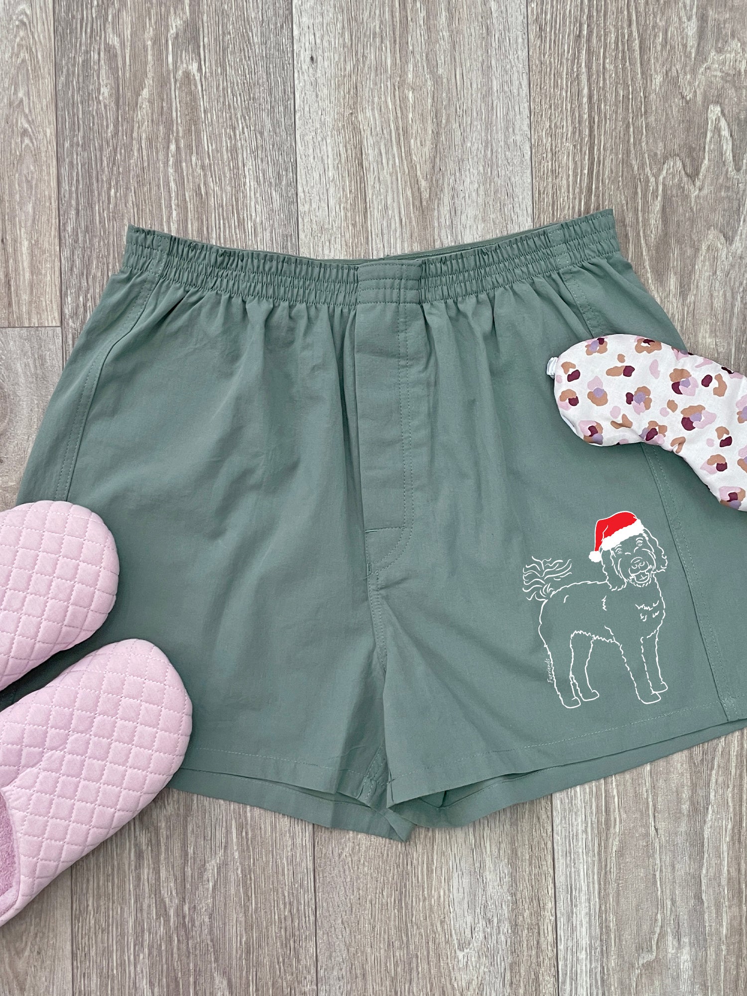 Labradoodle Finley Cotton Boxer Shorts