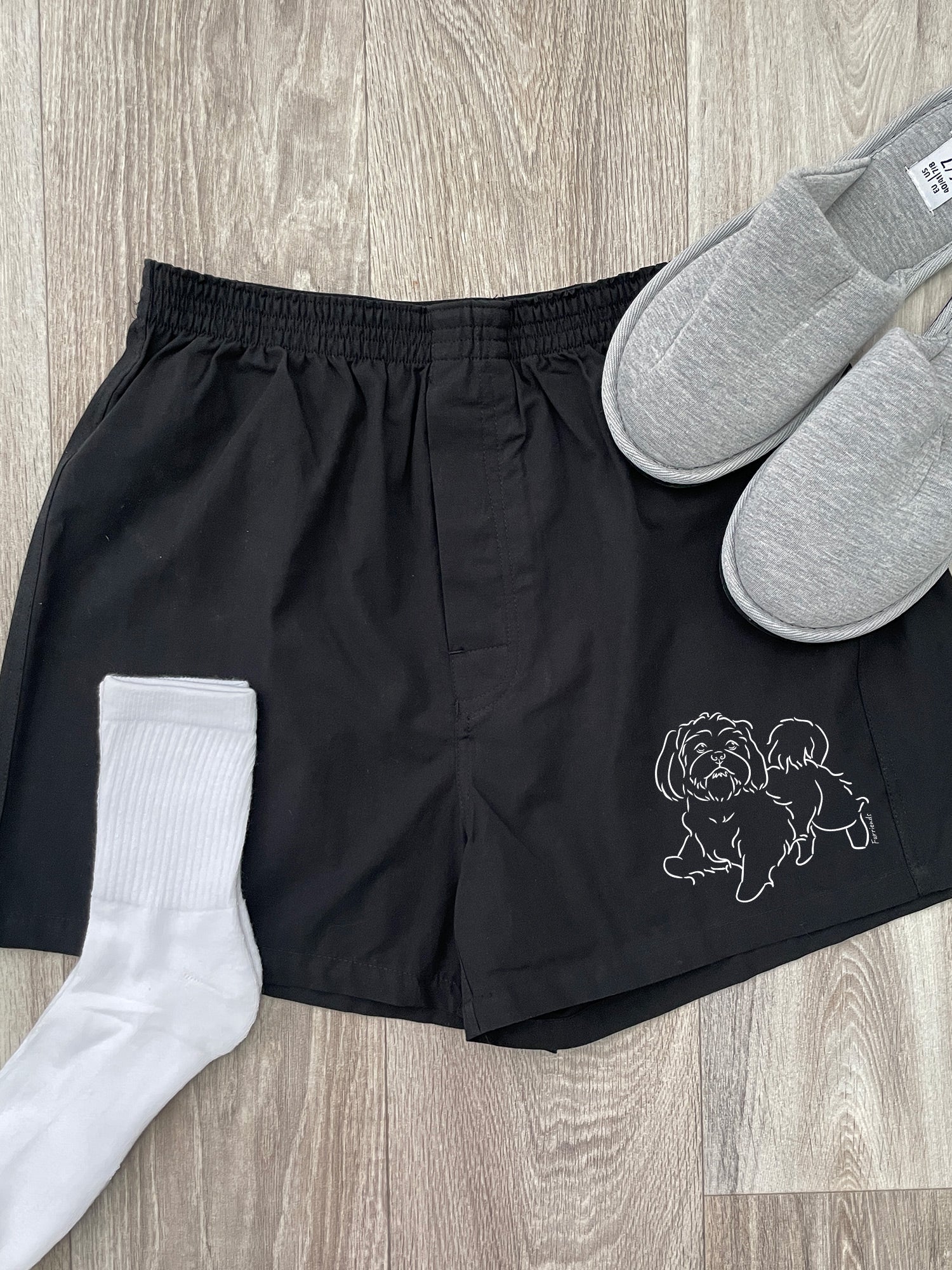 Shih Tzu Finley Cotton Boxer Shorts