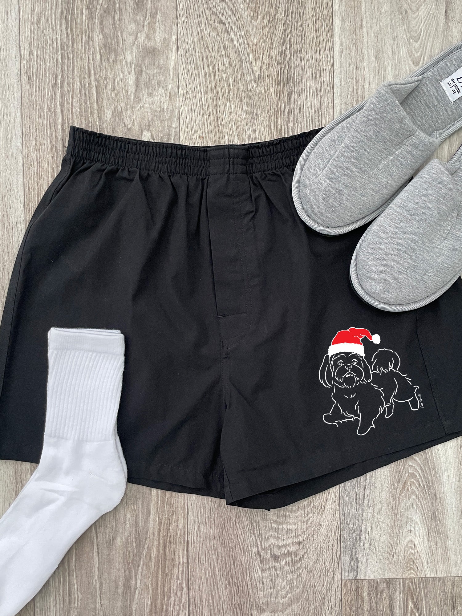 Shih Tzu Finley Cotton Boxer Shorts