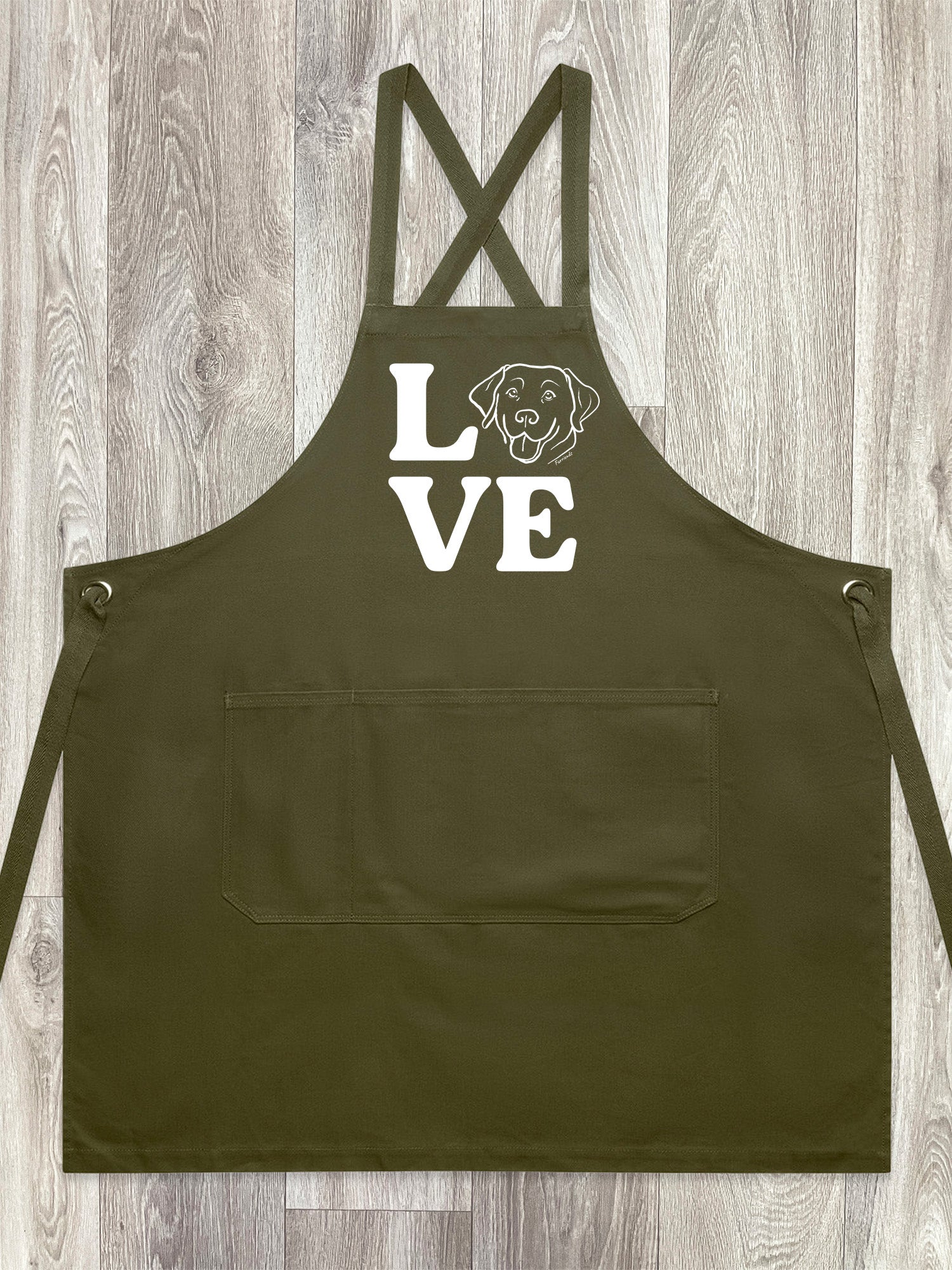 Breed LOVE Jarrah Crossback Apron