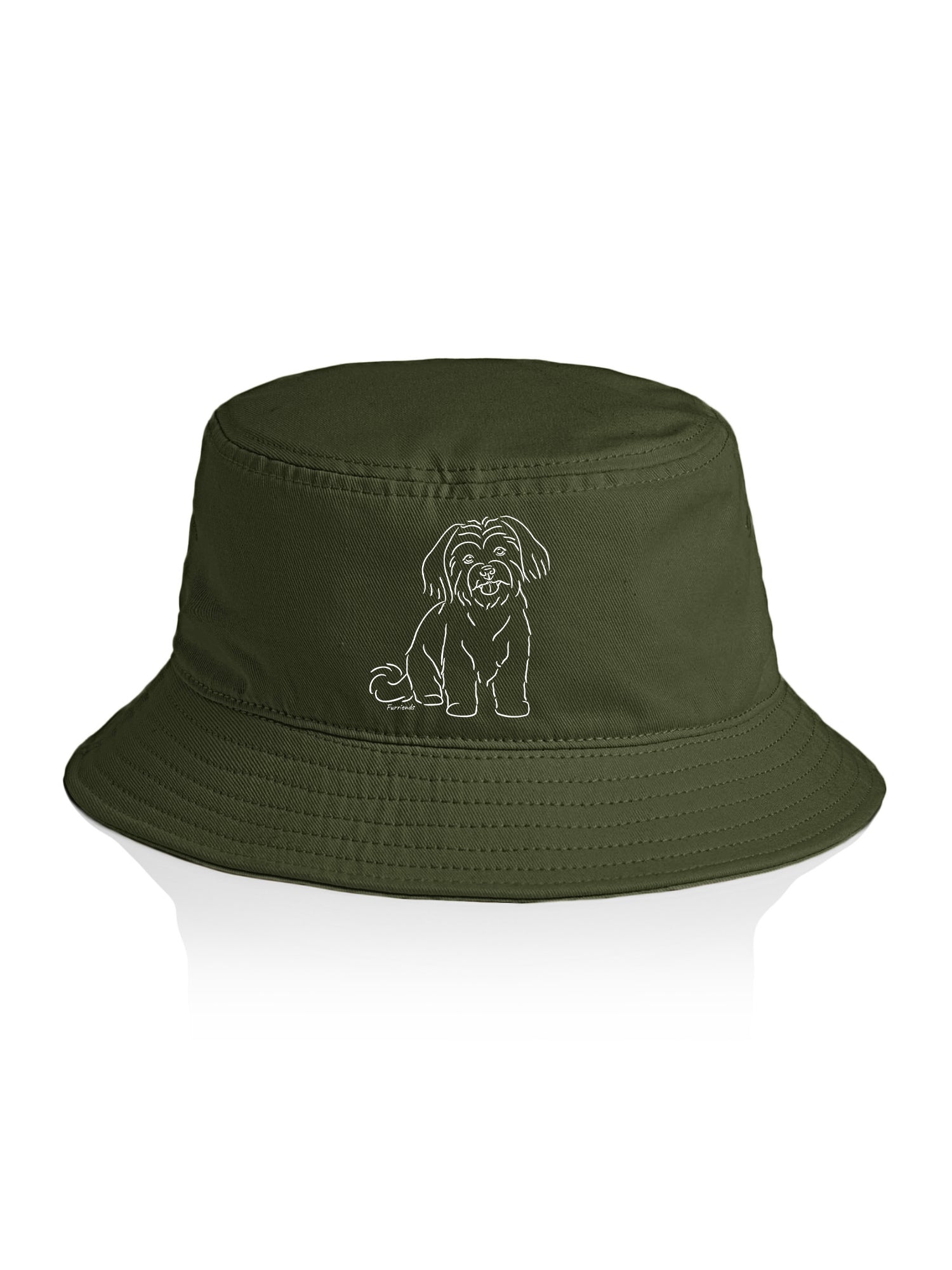 Maltese Terrier Bucket Hat