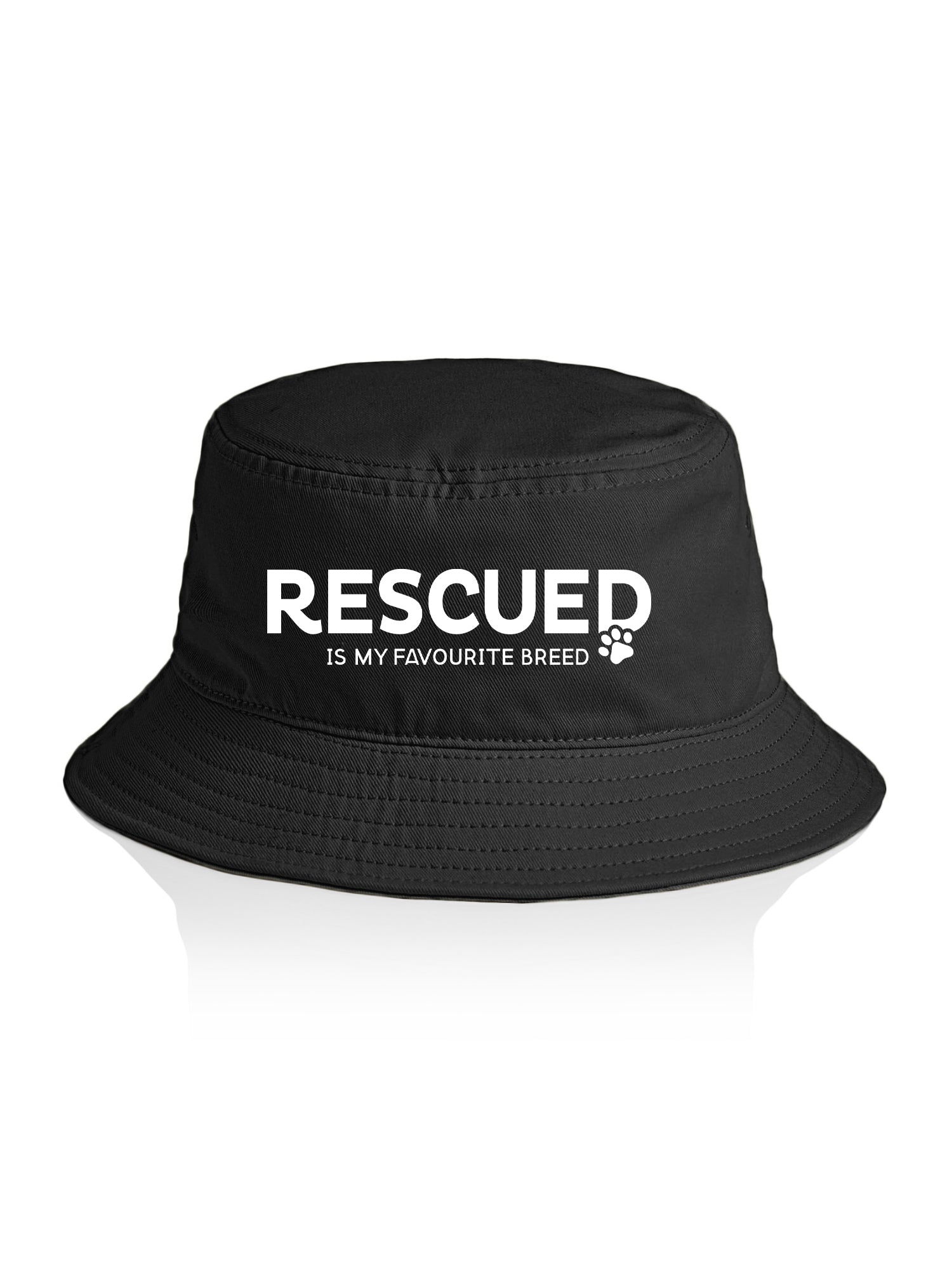 Rescued Is My Favourite Breed Bucket Hat