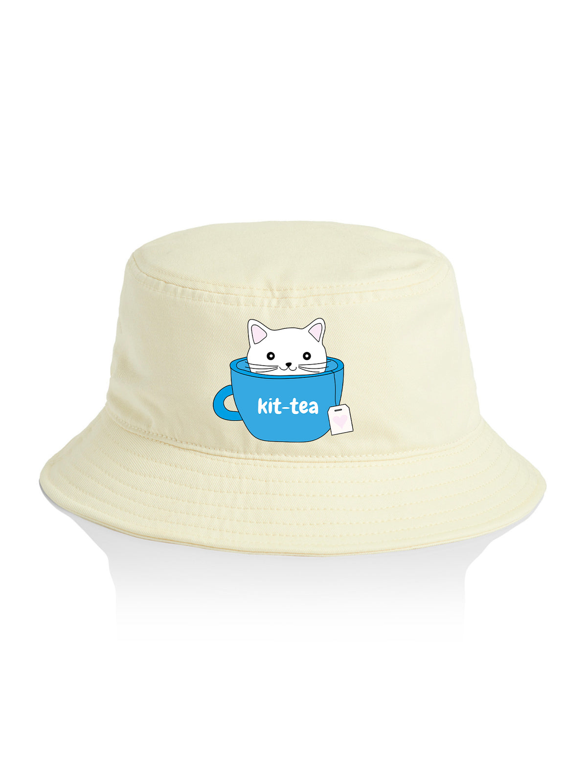 Kit-Tea Cat Bucket Hat