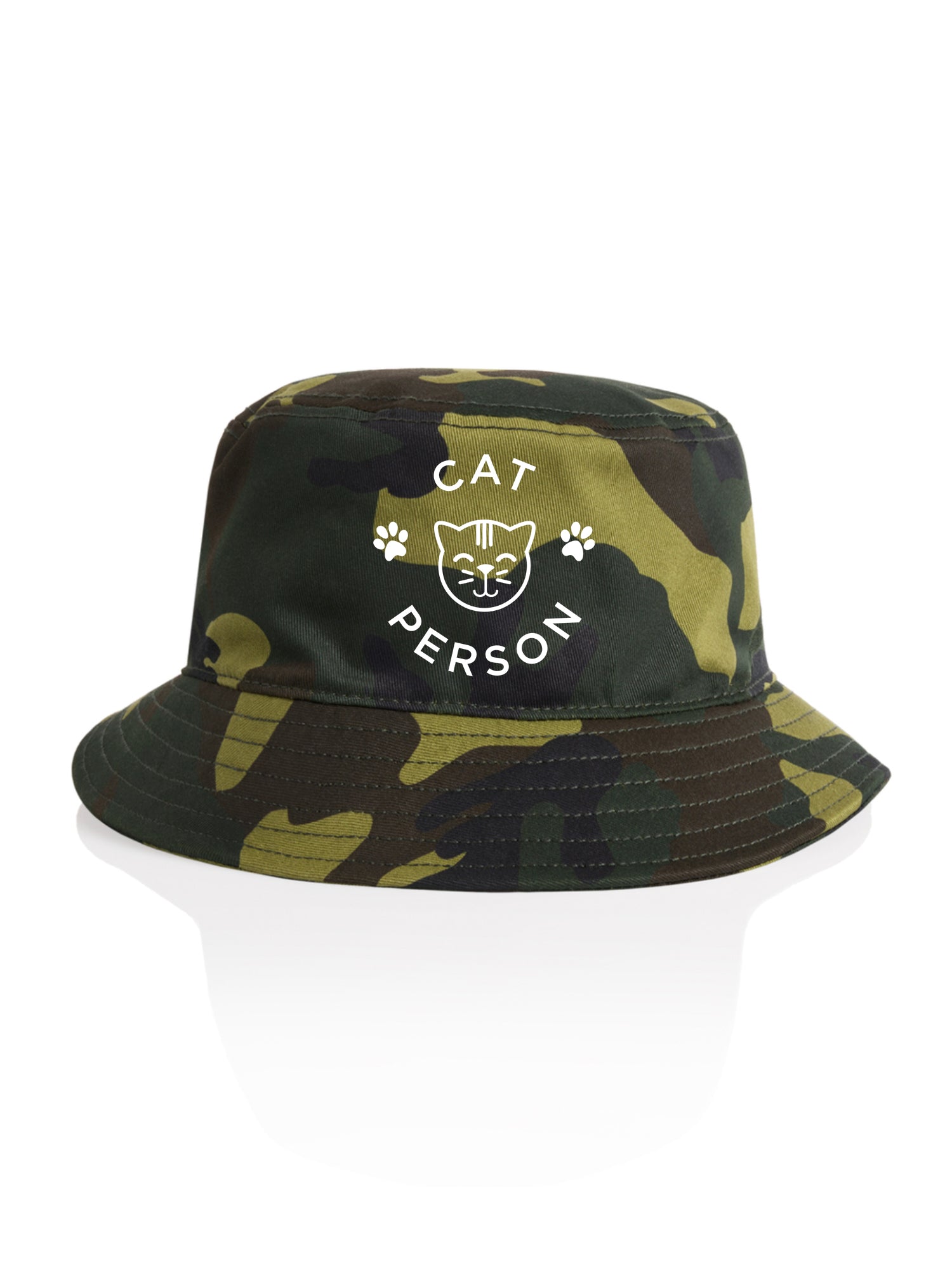 Cat Person Bucket Hat