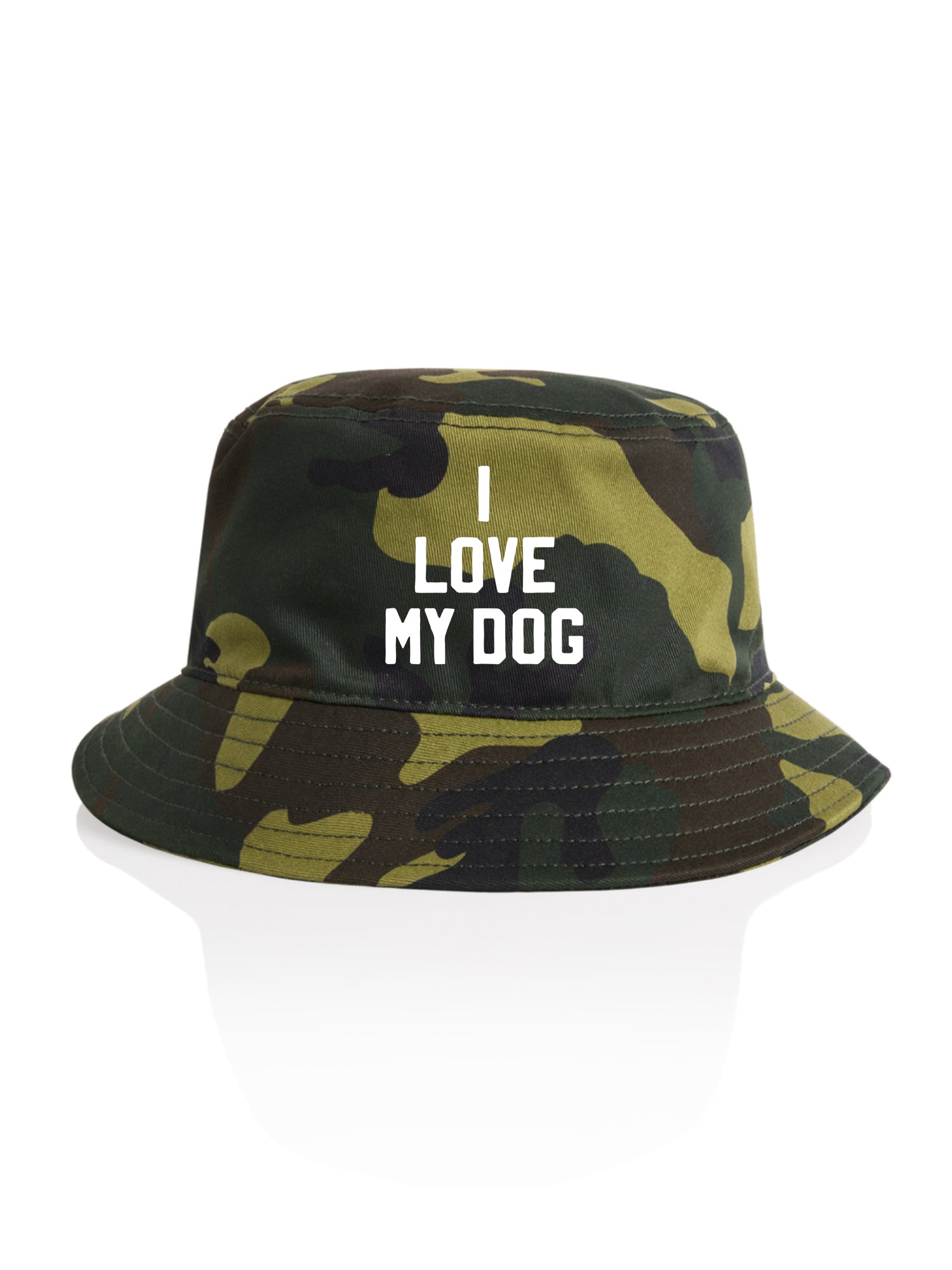 I Love My Dog Bucket Hat