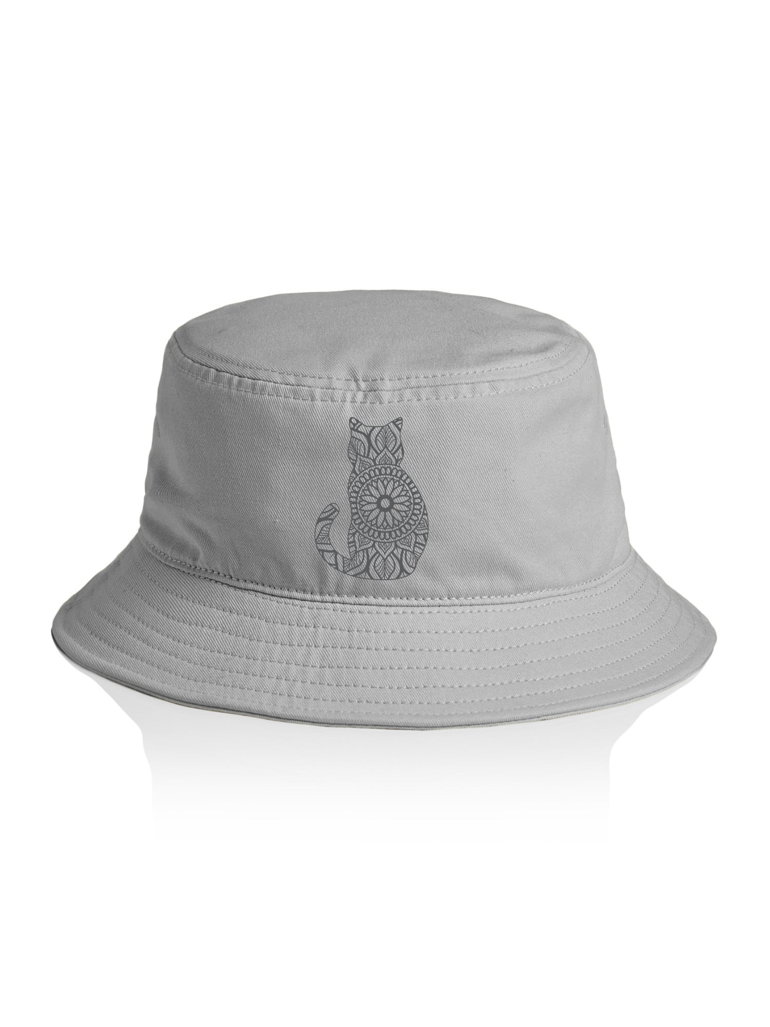 Cat Mandala Bucket Hat