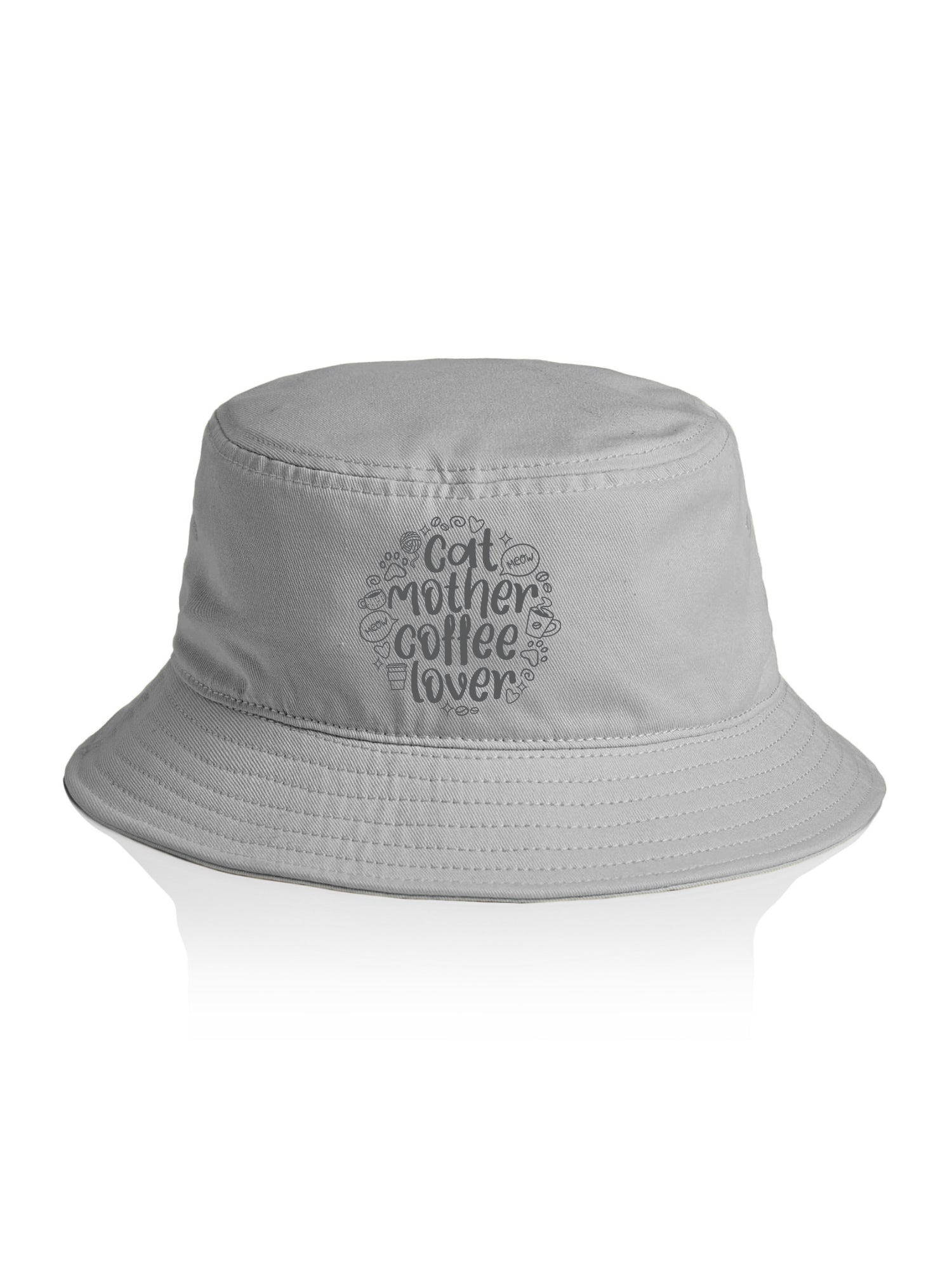 Cat Mother Coffee Lover Bucket Hat