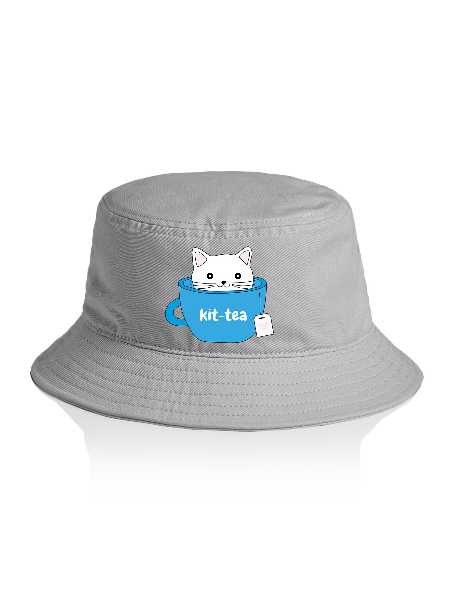 Kit-Tea Cat Bucket Hat