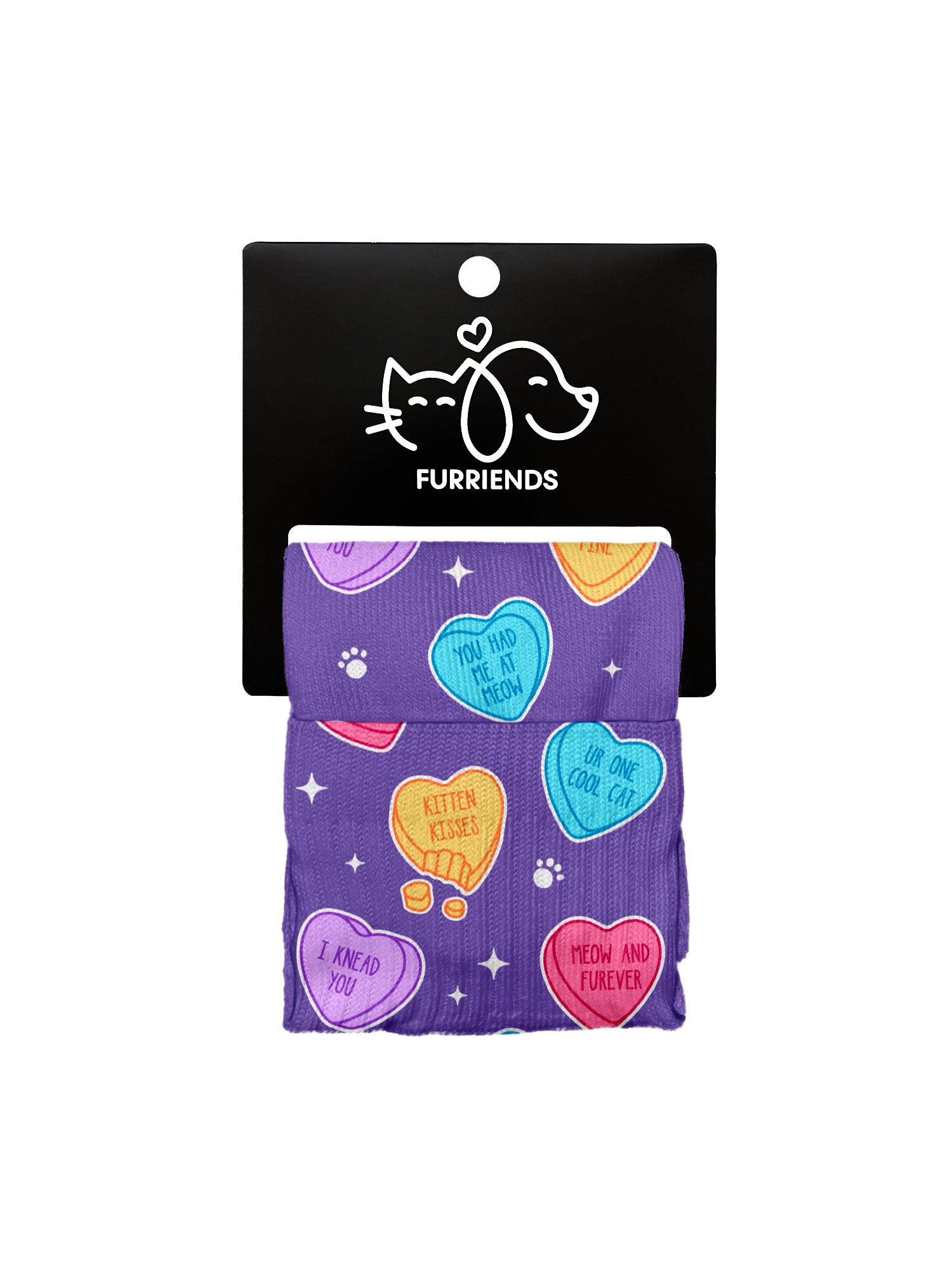 Candy Hearts Ankle Socks