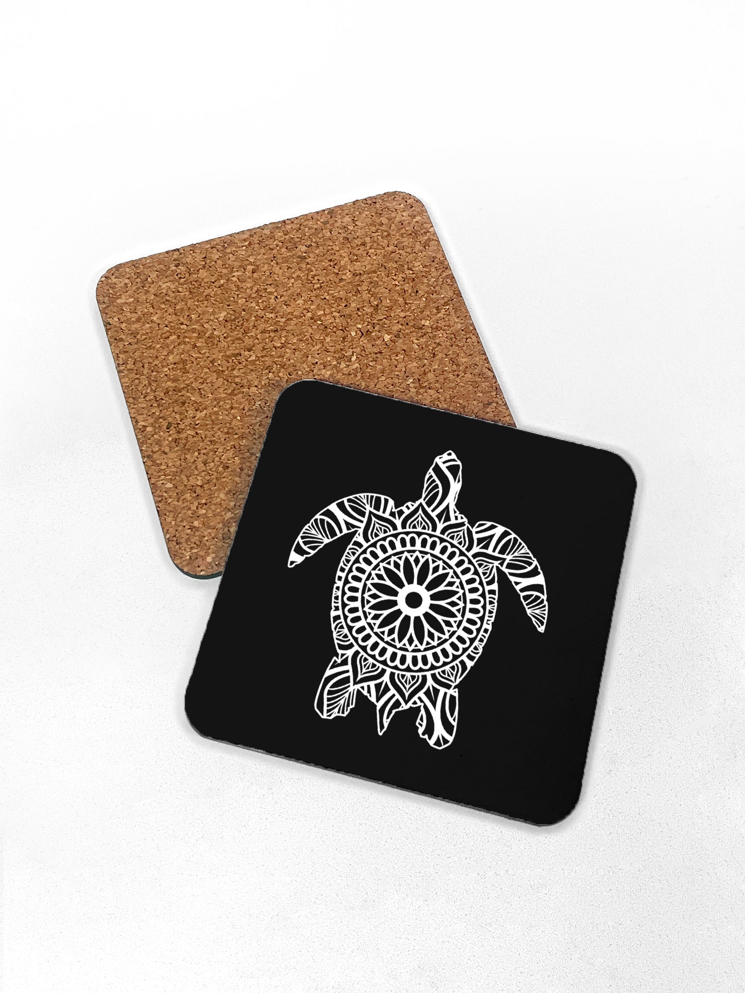 Turtle Mandala Coaster