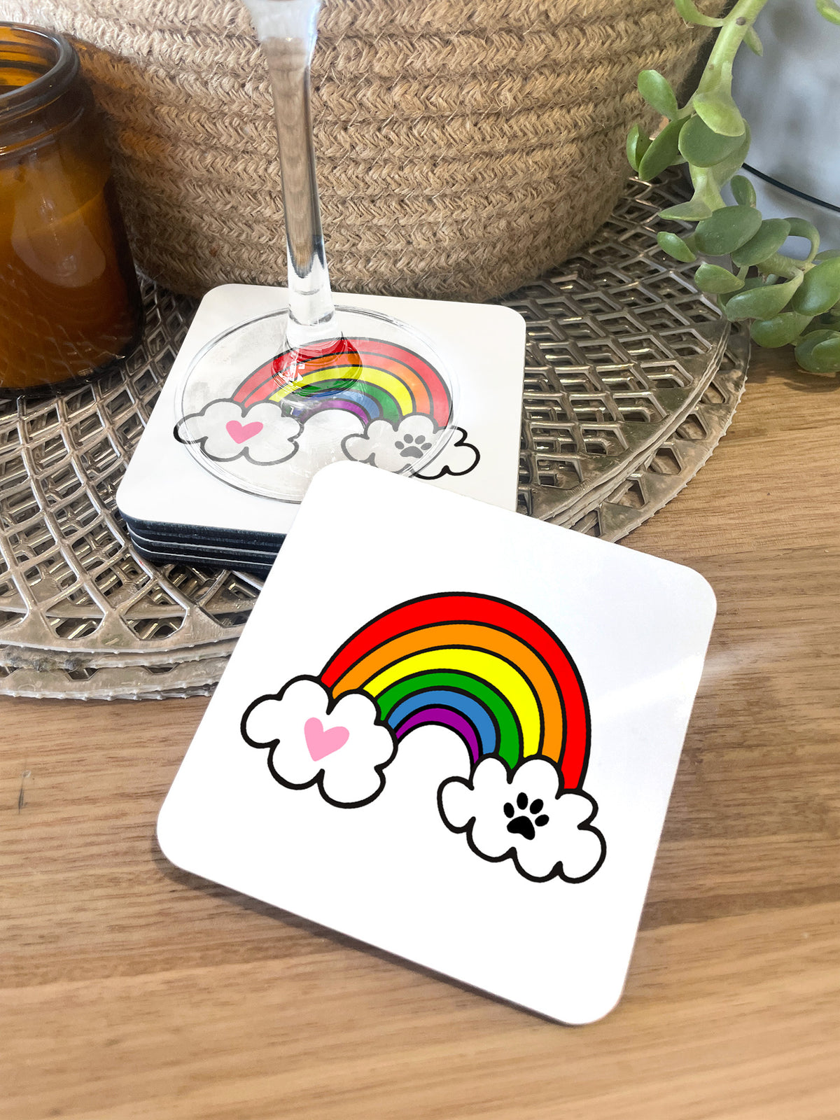 Rainbow Bridge Coaster - Customisable