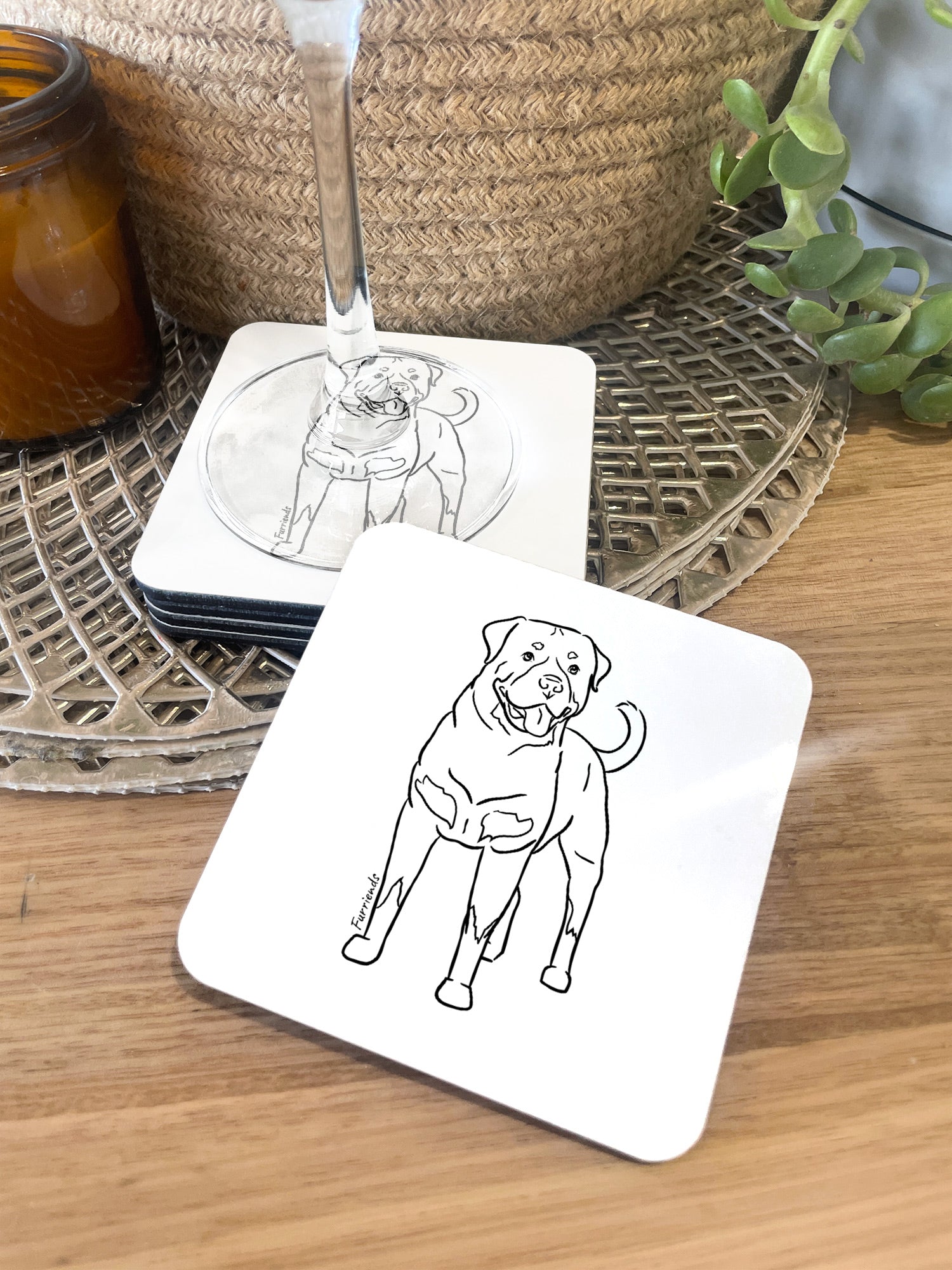 Rottweiler Coaster