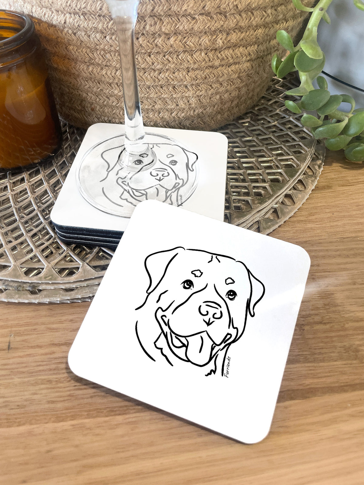 Rottweiler Coaster