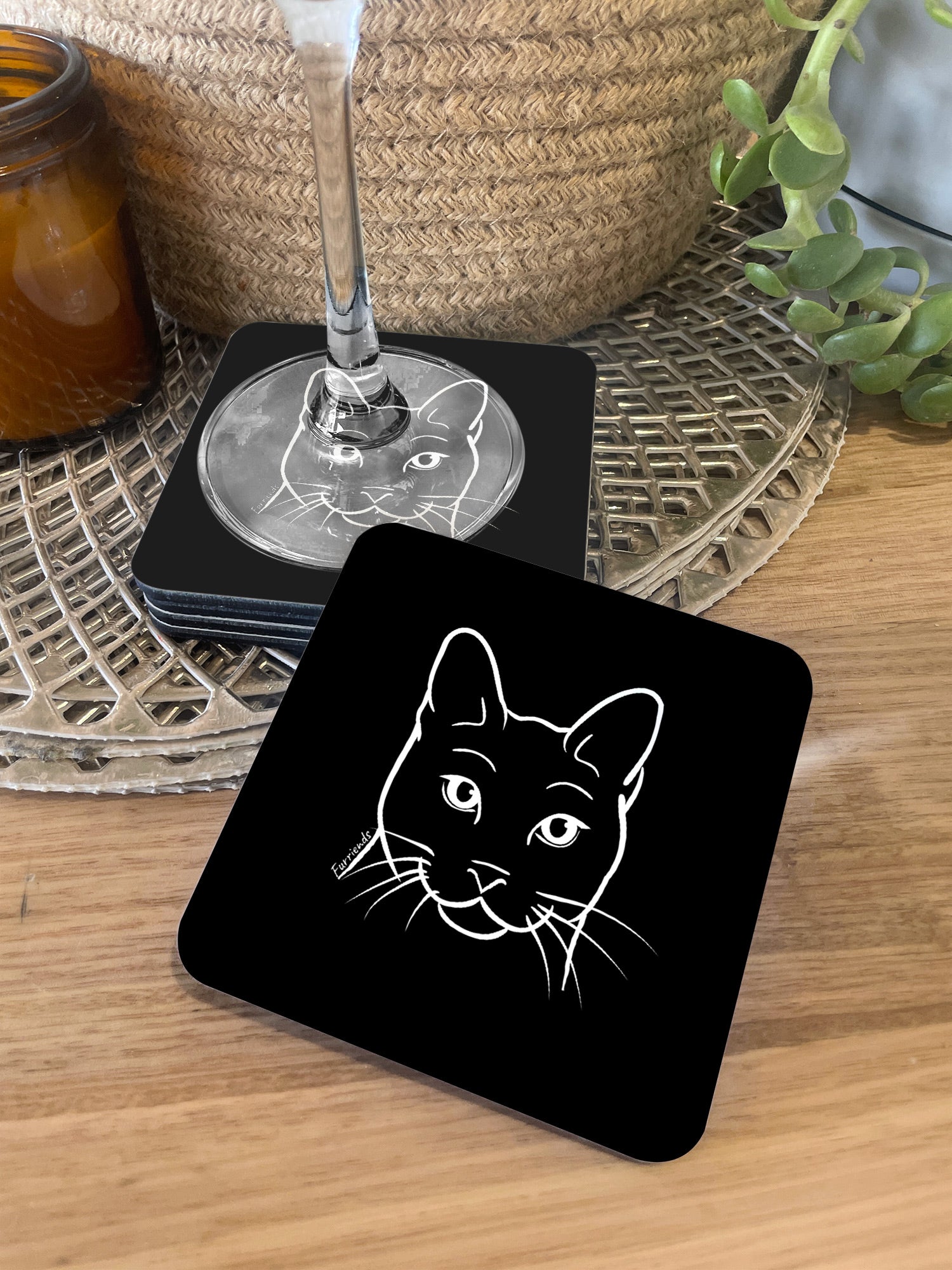 Russian Blue Coaster