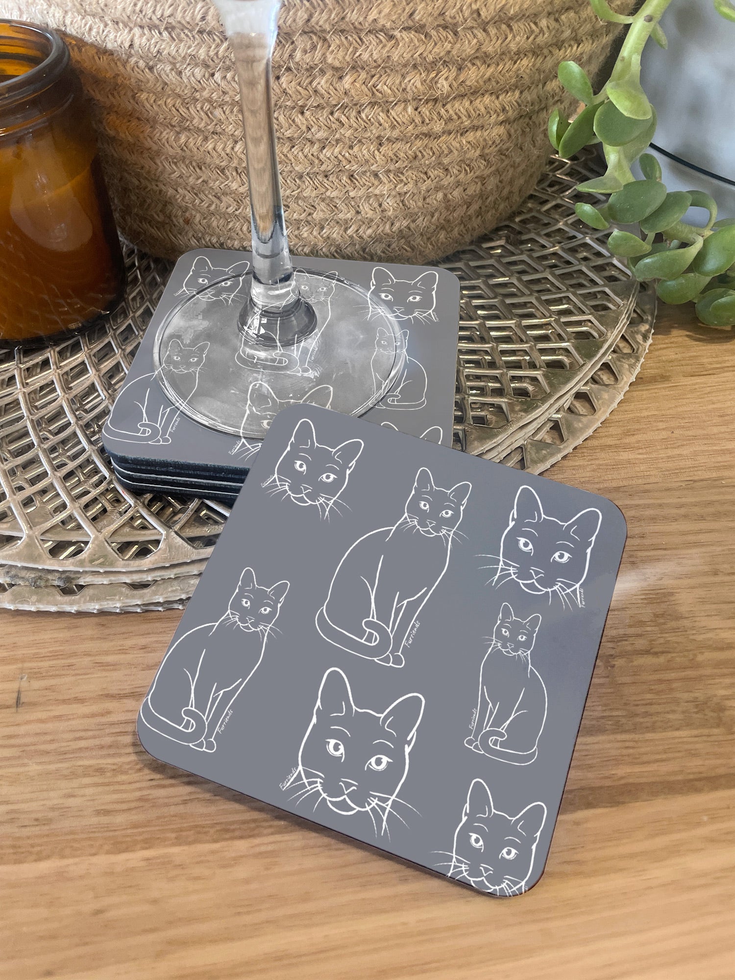 Russian Blue Coaster