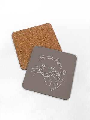 Spotted-Tailed Quoll Coaster