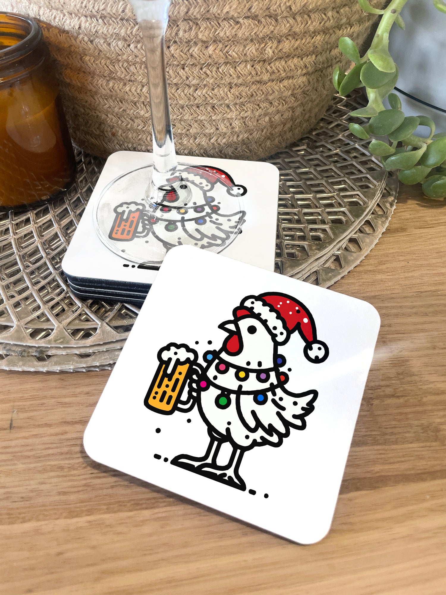 Christmas Cheers Coaster