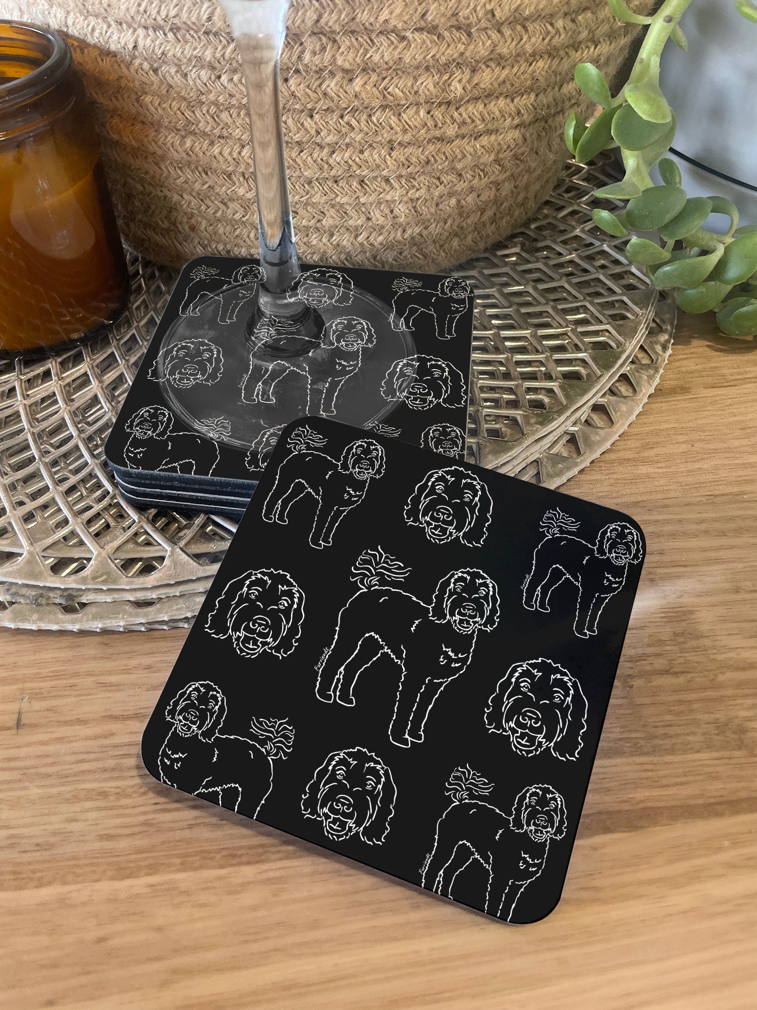 Labradoodle Coaster