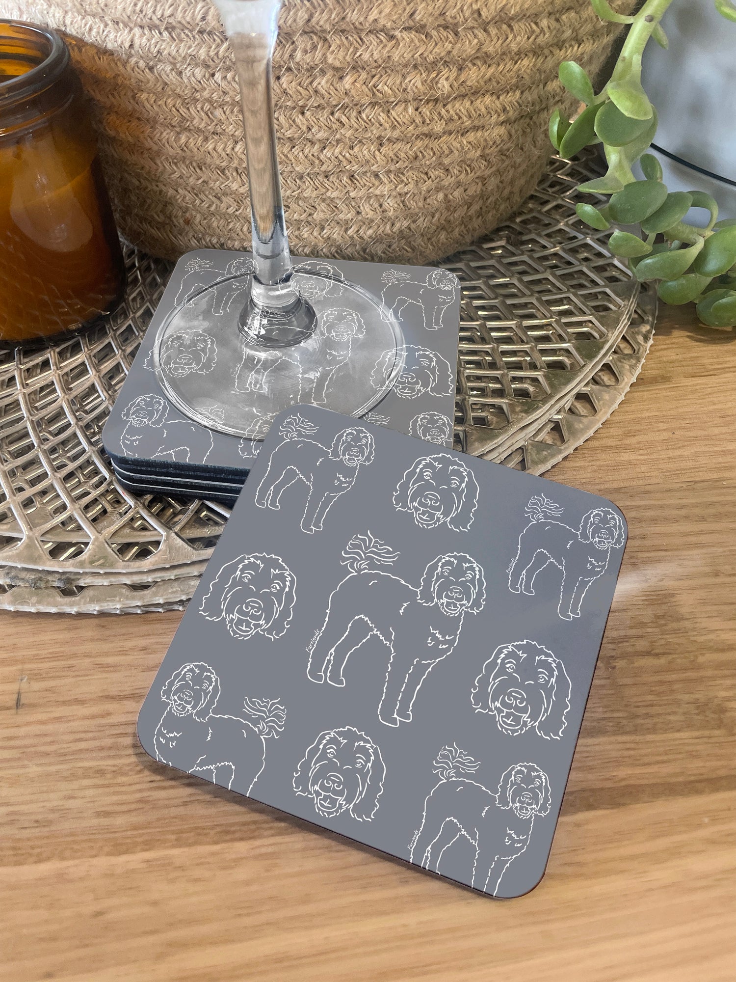 Labradoodle Coaster