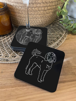 Labradoodle Coaster