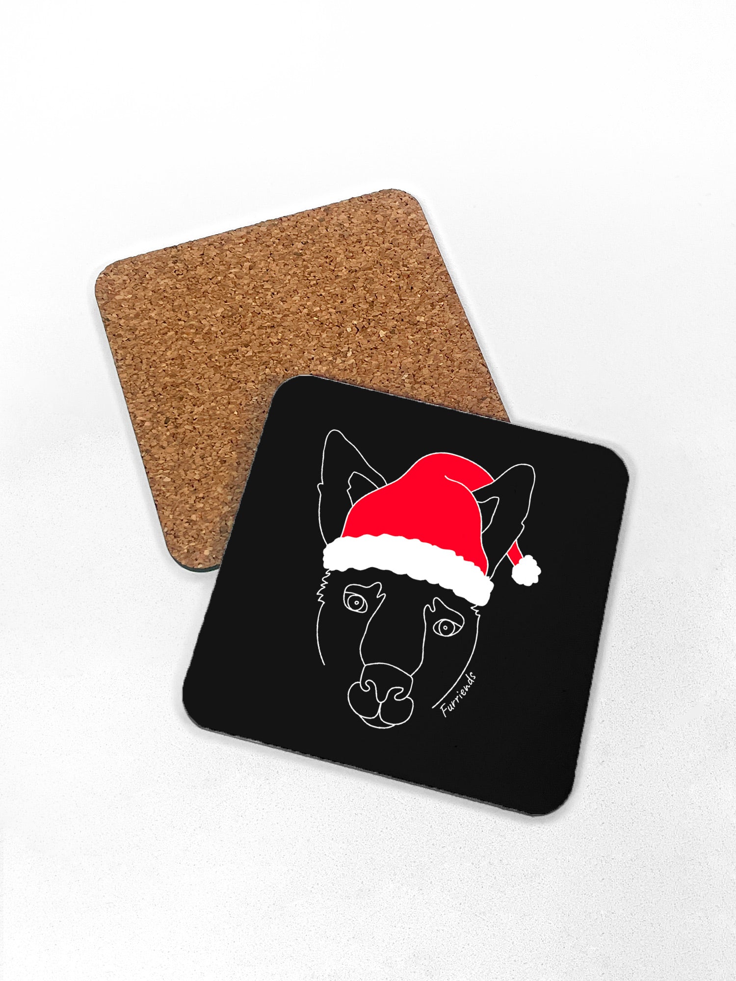 Kangaroo Christmas Edition Coaster