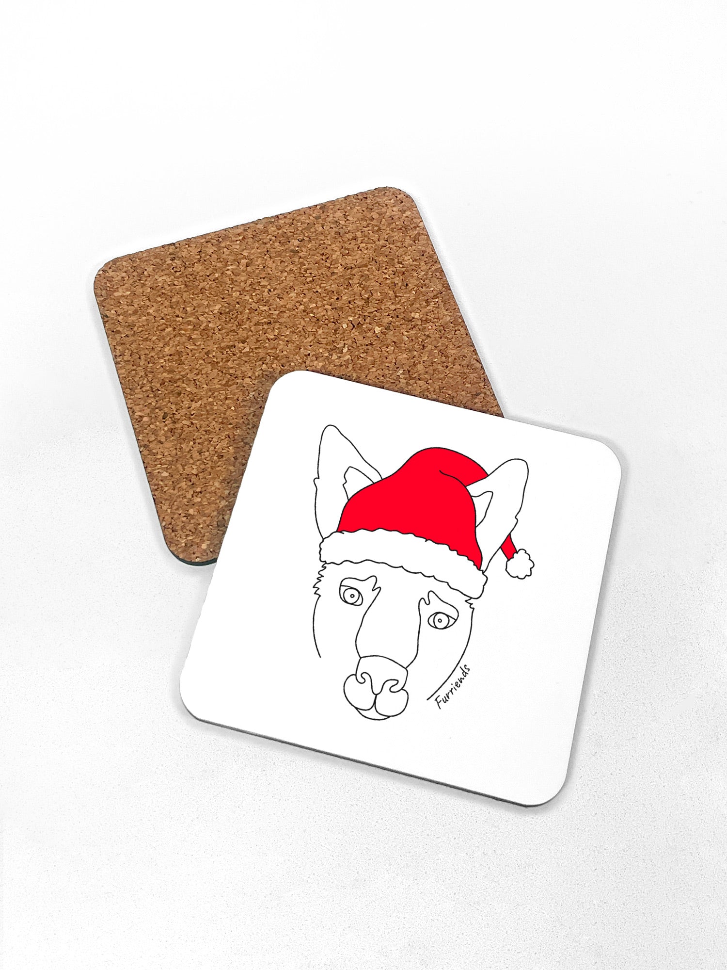 Kangaroo Christmas Edition Coaster