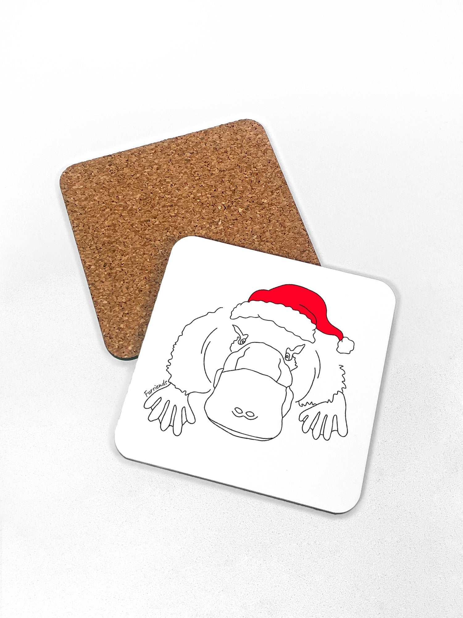 Platypus Christmas Edition Coaster