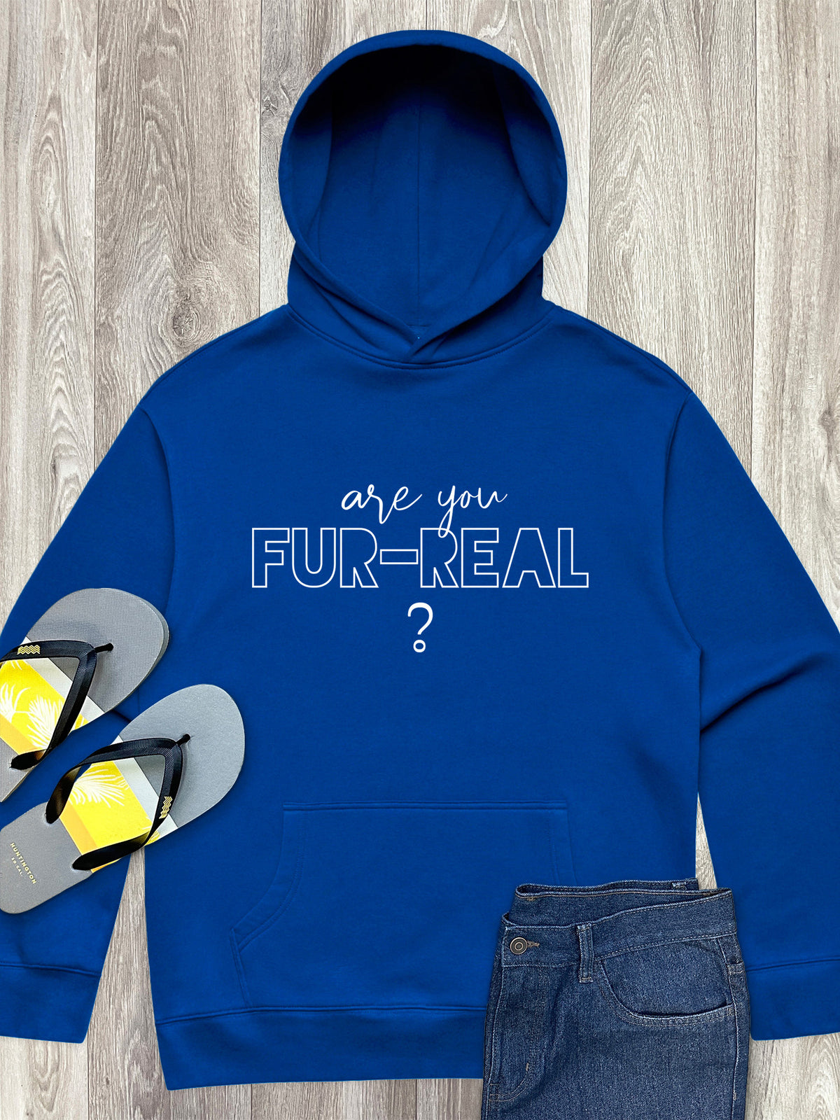 Are You Fur-Real? Men&#39;s Comfort Hood